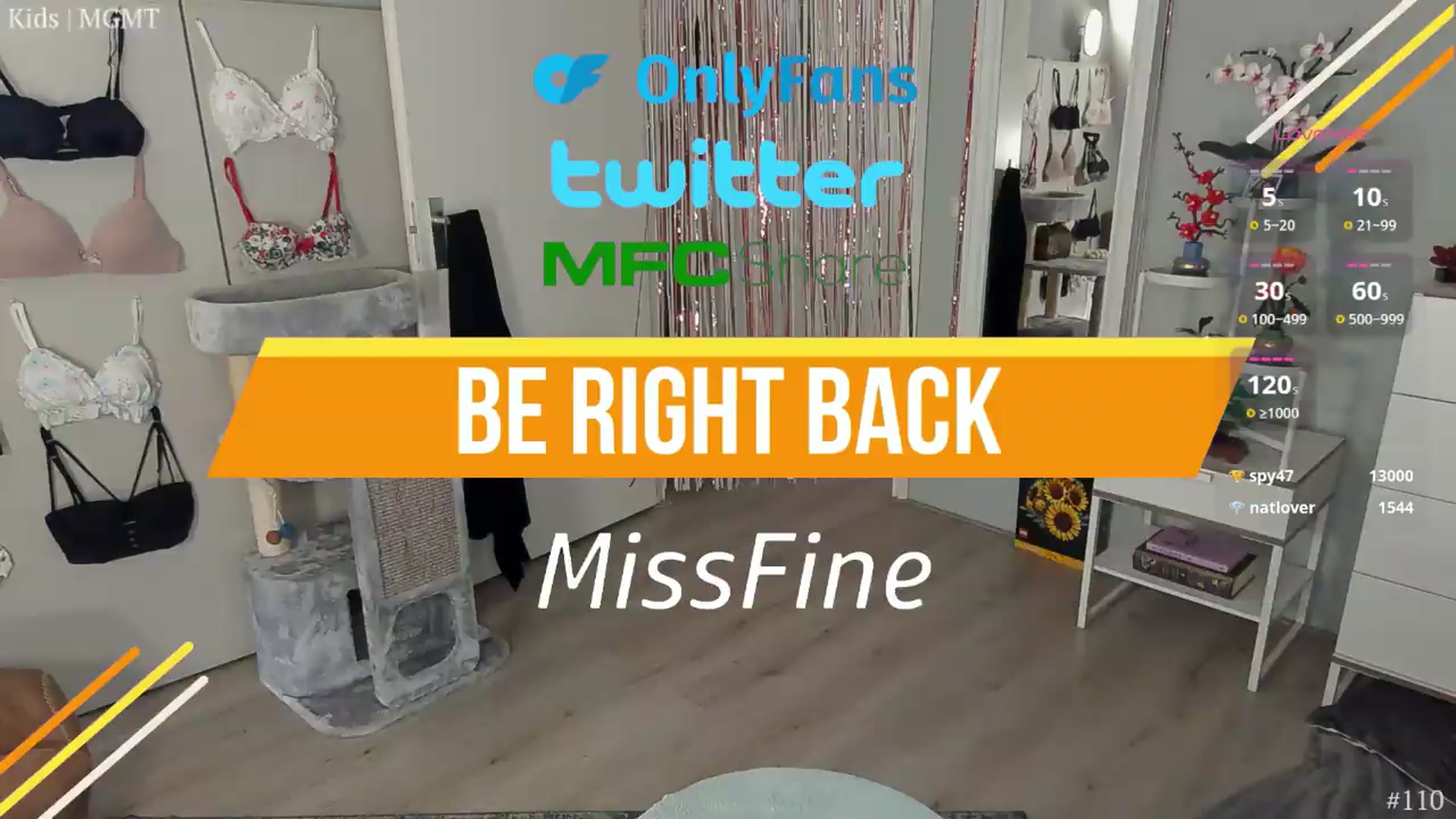 Gallery image thumbnail from MissFine's myfreecams stream on, 08/24/2026, 07:06 image 1 of 20