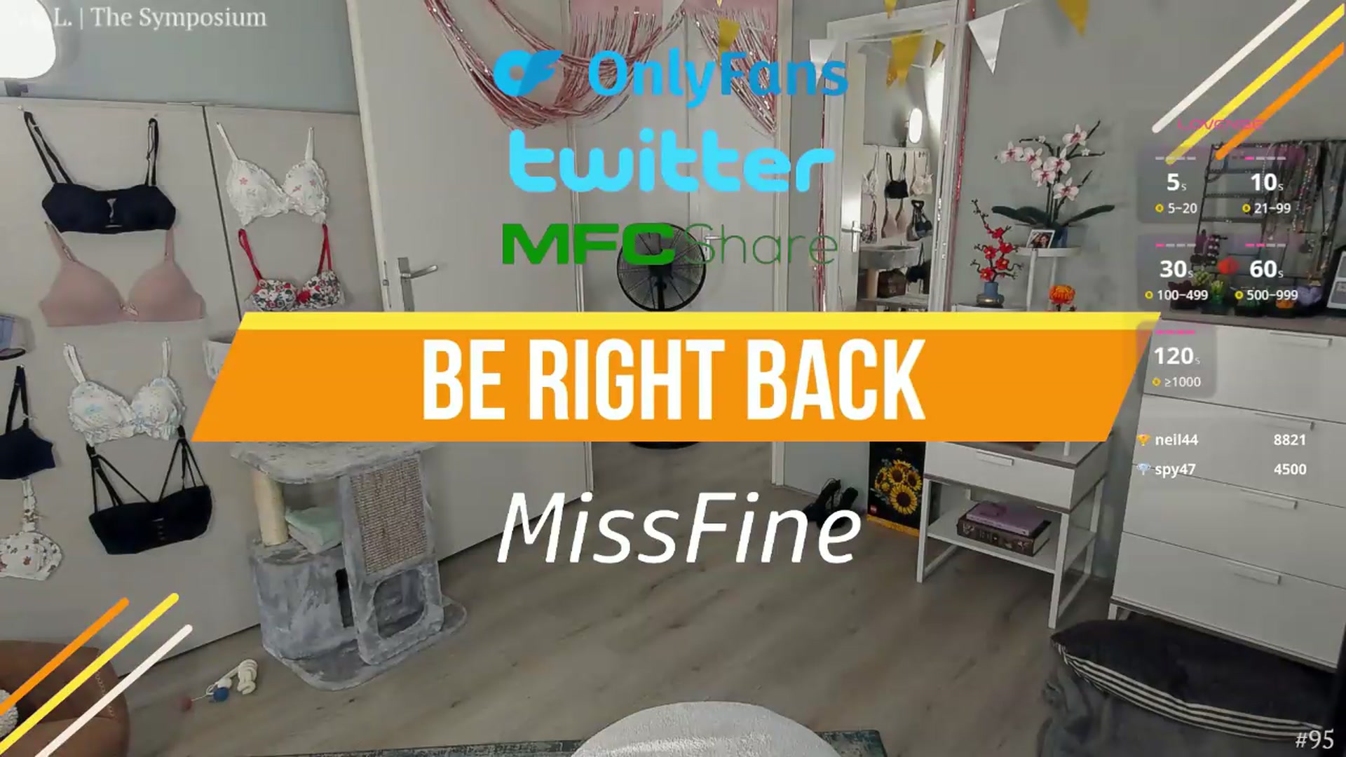 Gallery image thumbnail from MissFine's myfreecams stream on, 08/28/2026, 04:19 image 20 of 20