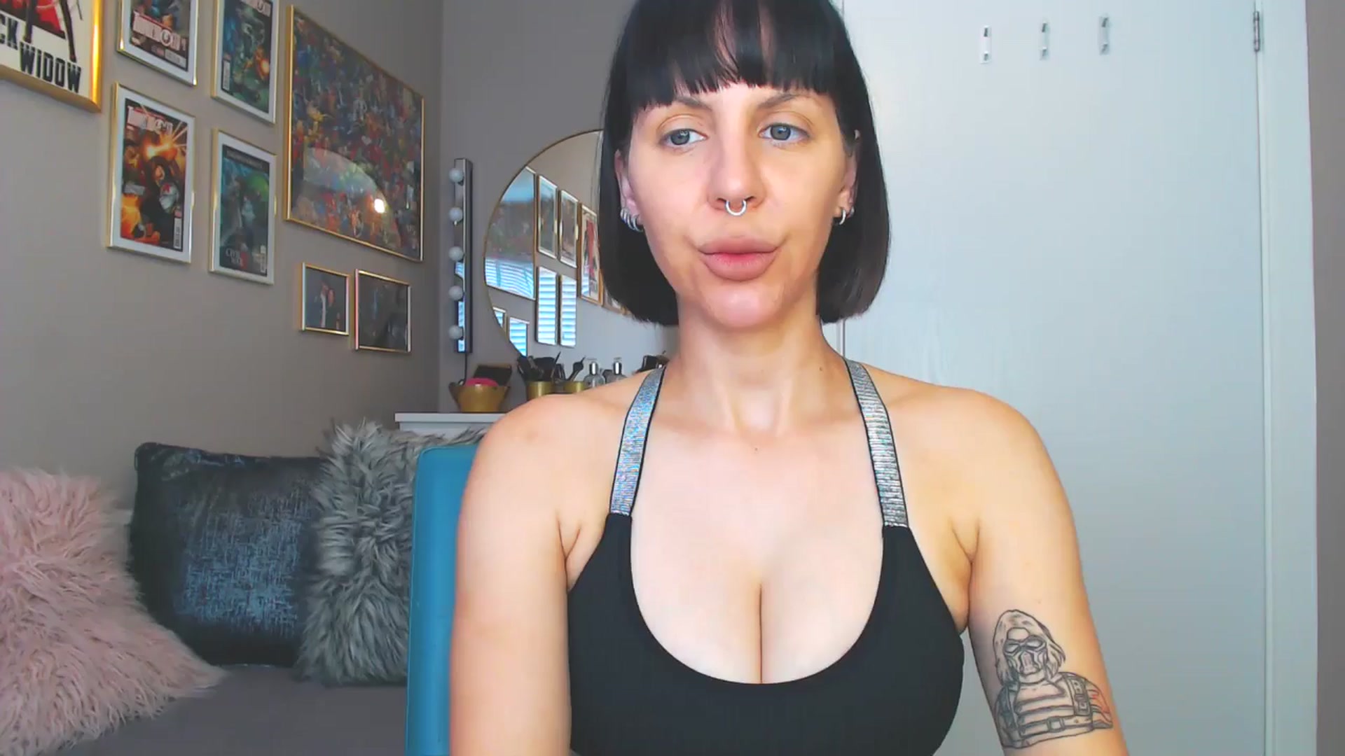 Gallery image thumbnail from MissFit_Amy's myfreecams stream on, 07/01/2025, 10:25 image 20 of 20