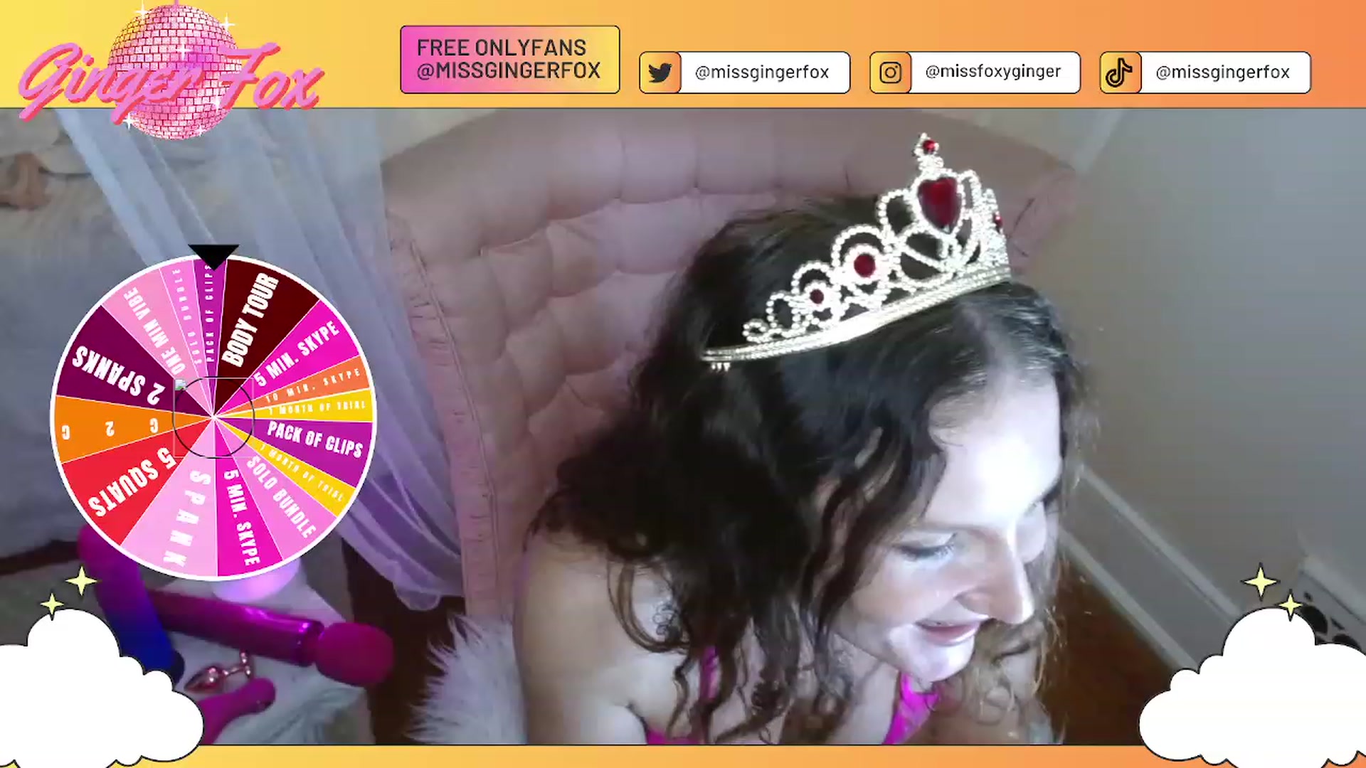 Gallery image thumbnail from MissGingerFox's myfreecams stream on, 07/09/2023, 01:35 image 19 of 20