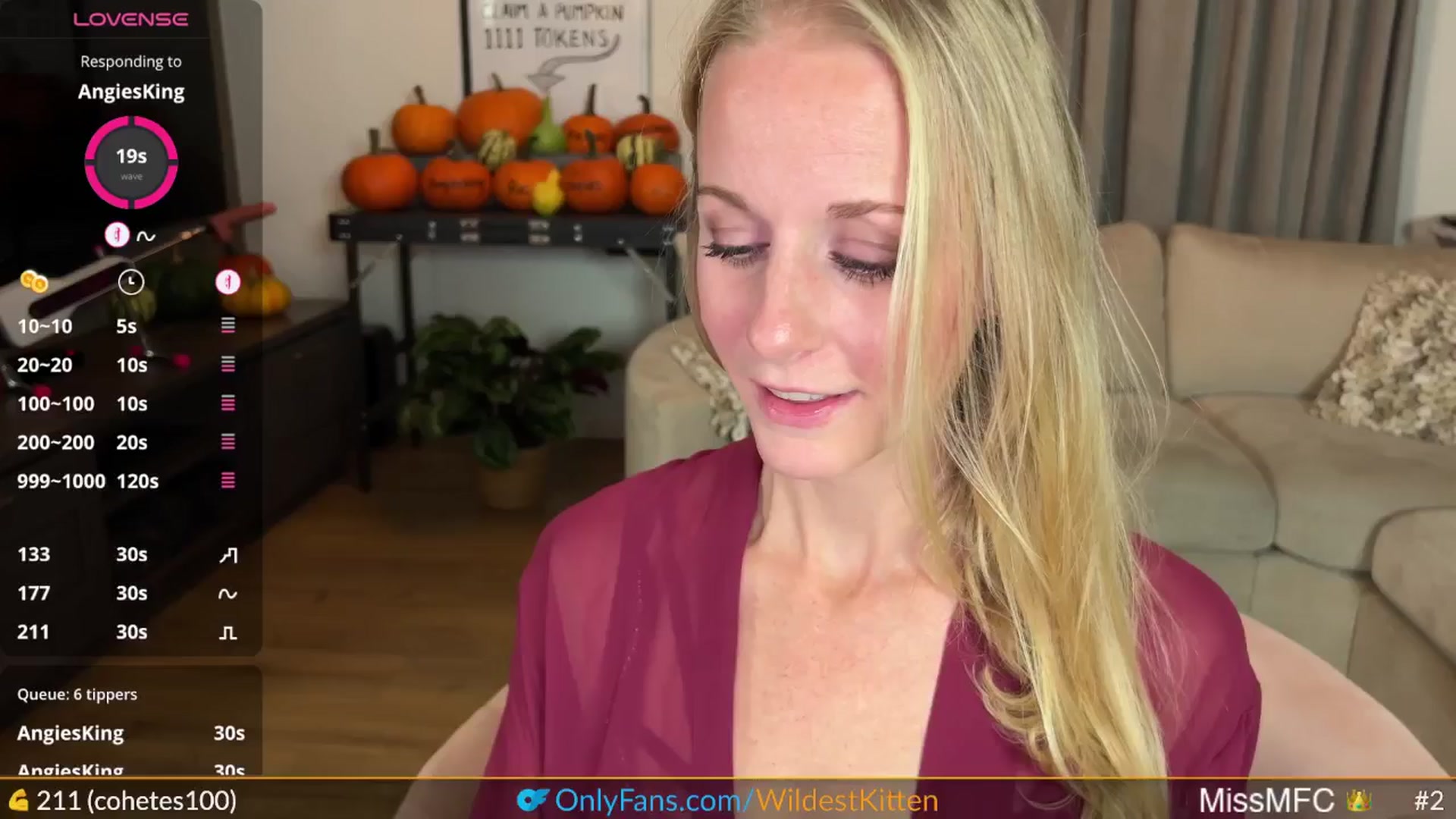 Gallery image thumbnail from MissMFKitten's myfreecams stream on, 10/15/2025, 21:37 image 1 of 20