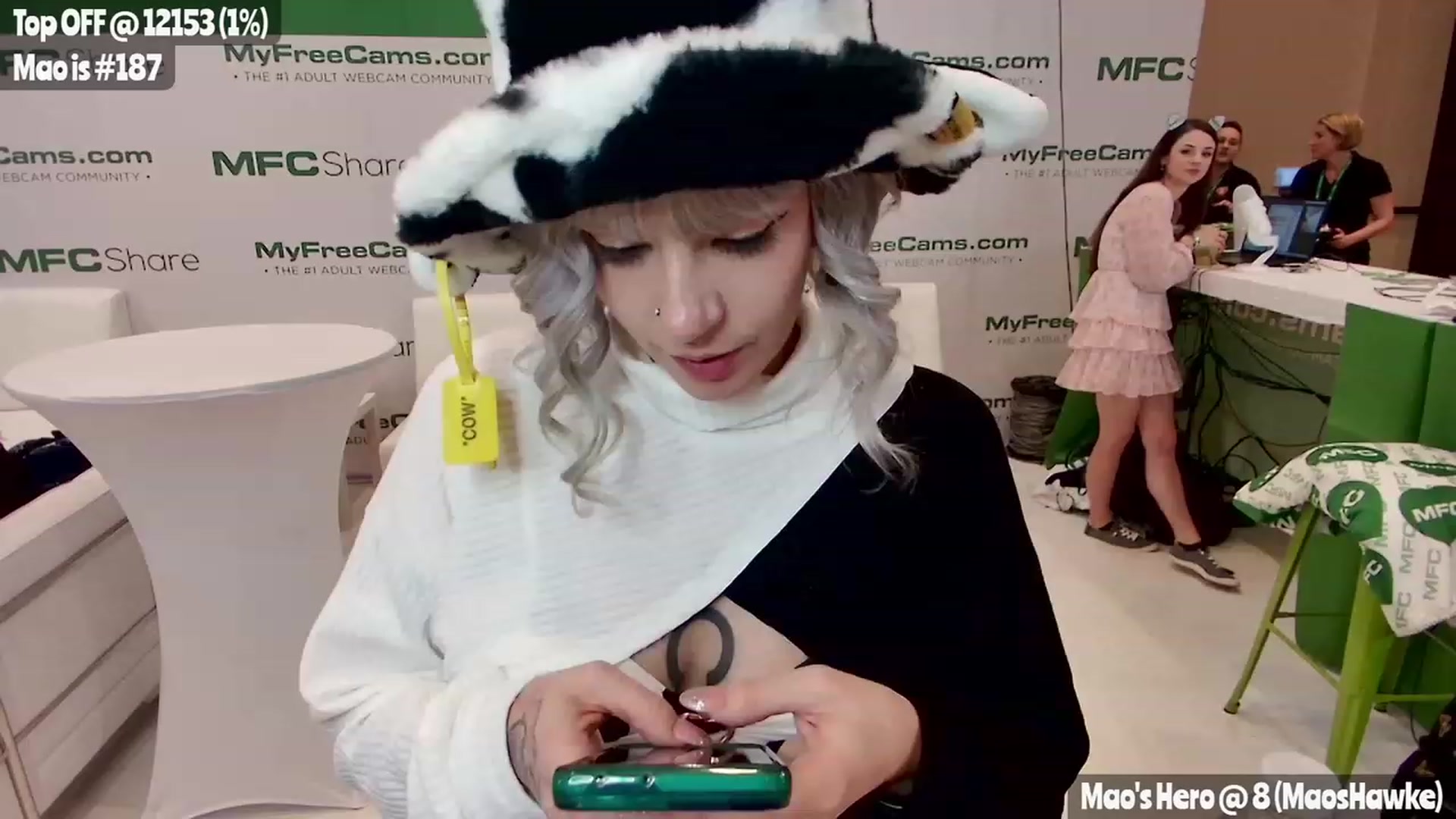 Gallery image thumbnail from MissMao's myfreecams stream on, 01/05/2023, 23:19 image 3 of 20