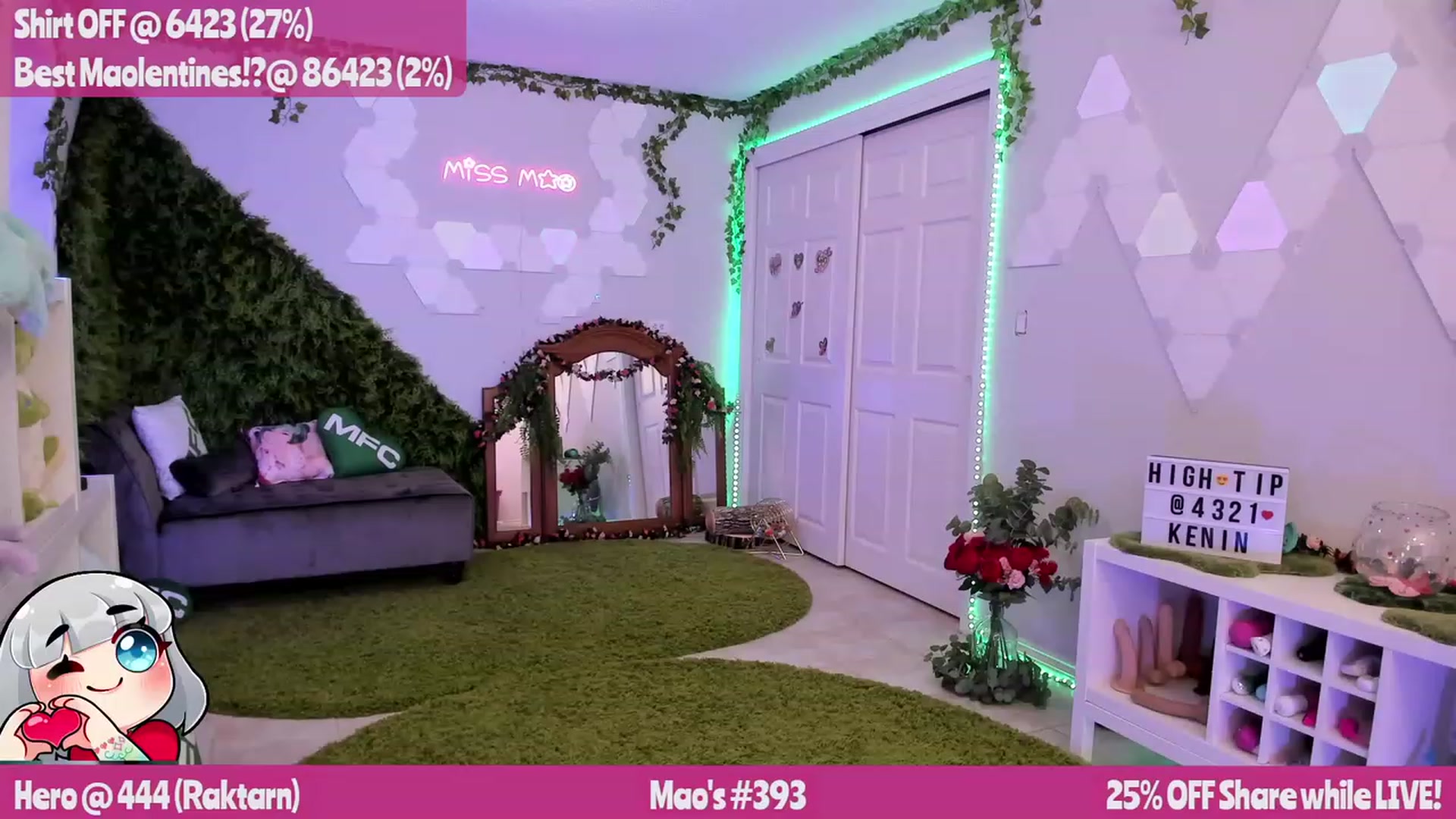 Gallery image thumbnail from MissMao's myfreecams stream on, 02/15/2023, 02:59 image 20 of 20