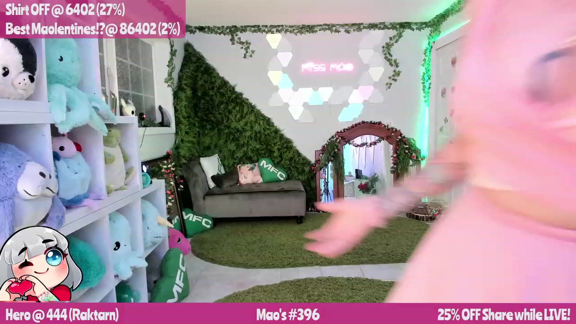 Gallery image thumbnail from MissMao's myfreecams stream on, 02/15/2023, 03:55 image 10 of 20