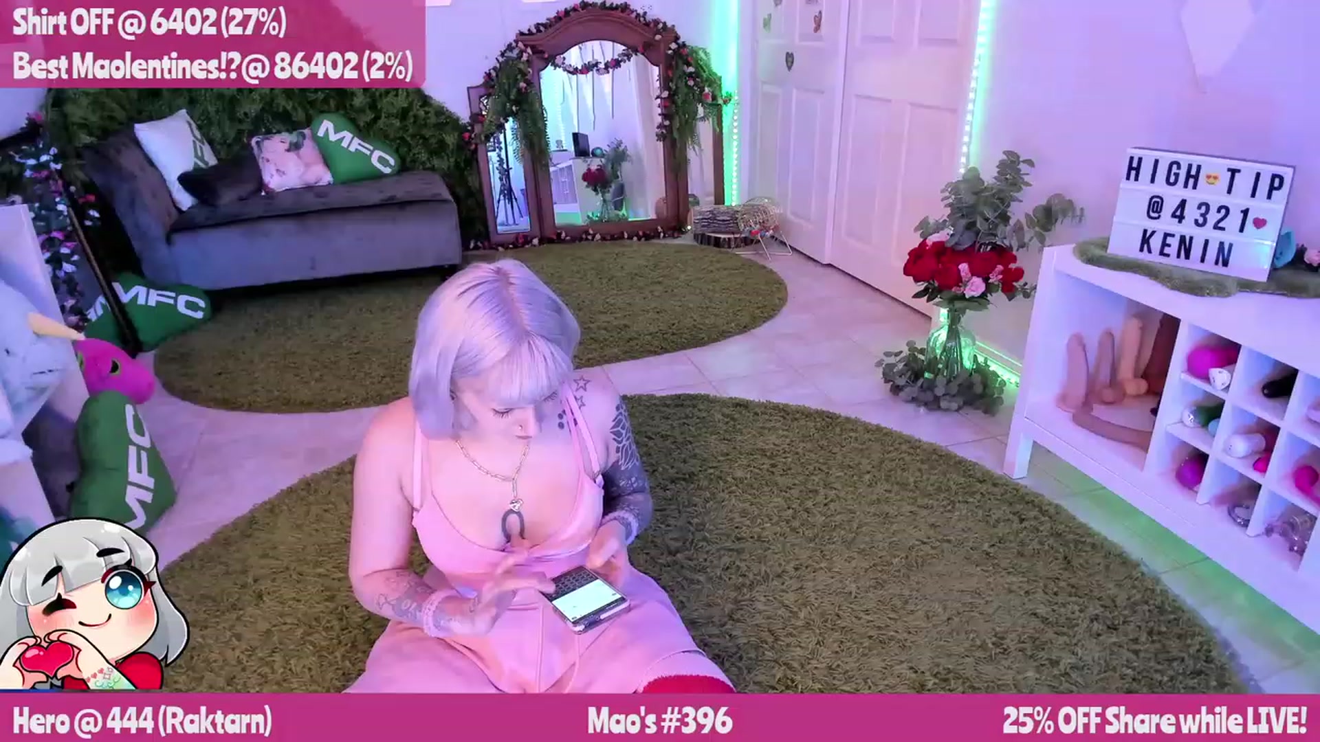Gallery image thumbnail from MissMao's myfreecams stream on, 02/15/2023, 03:55 image 9 of 20