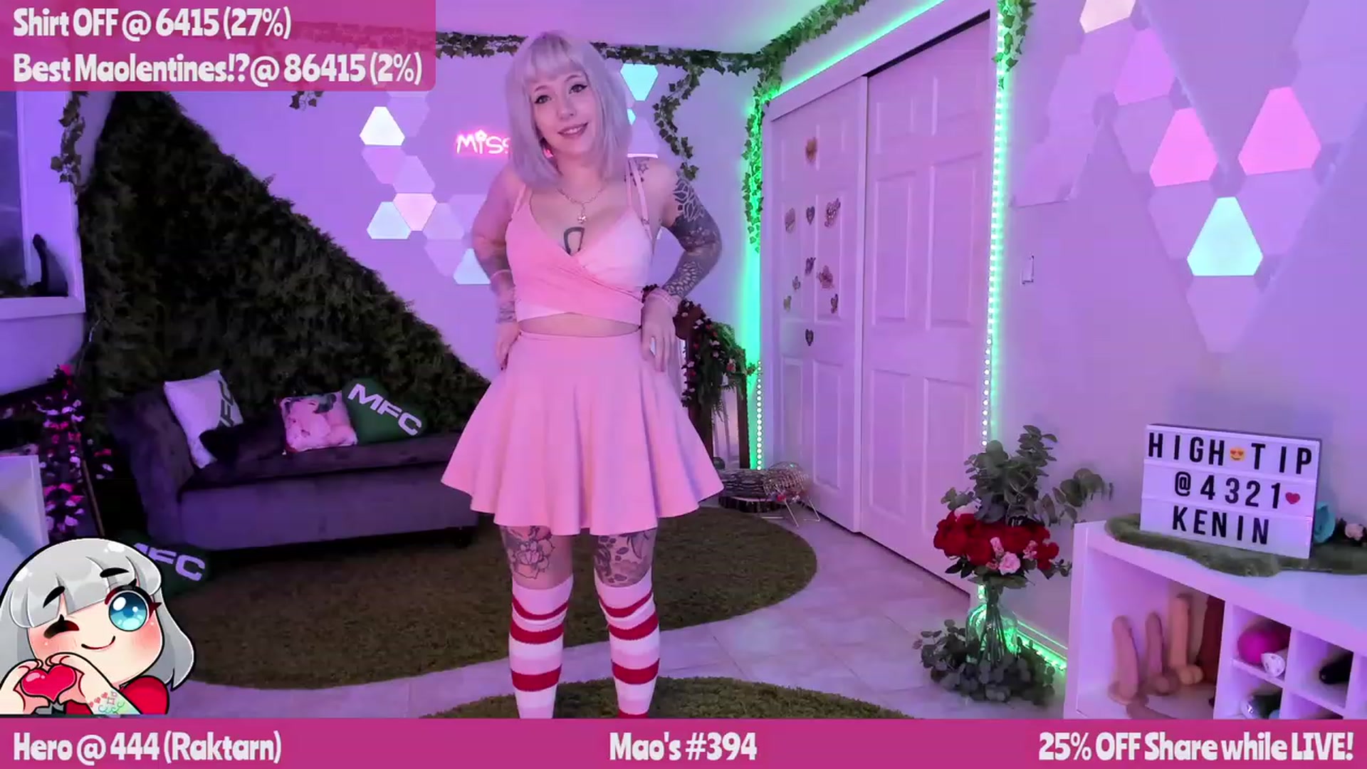 Gallery image thumbnail from MissMao's myfreecams stream on, 02/15/2023, 03:55 image 3 of 20