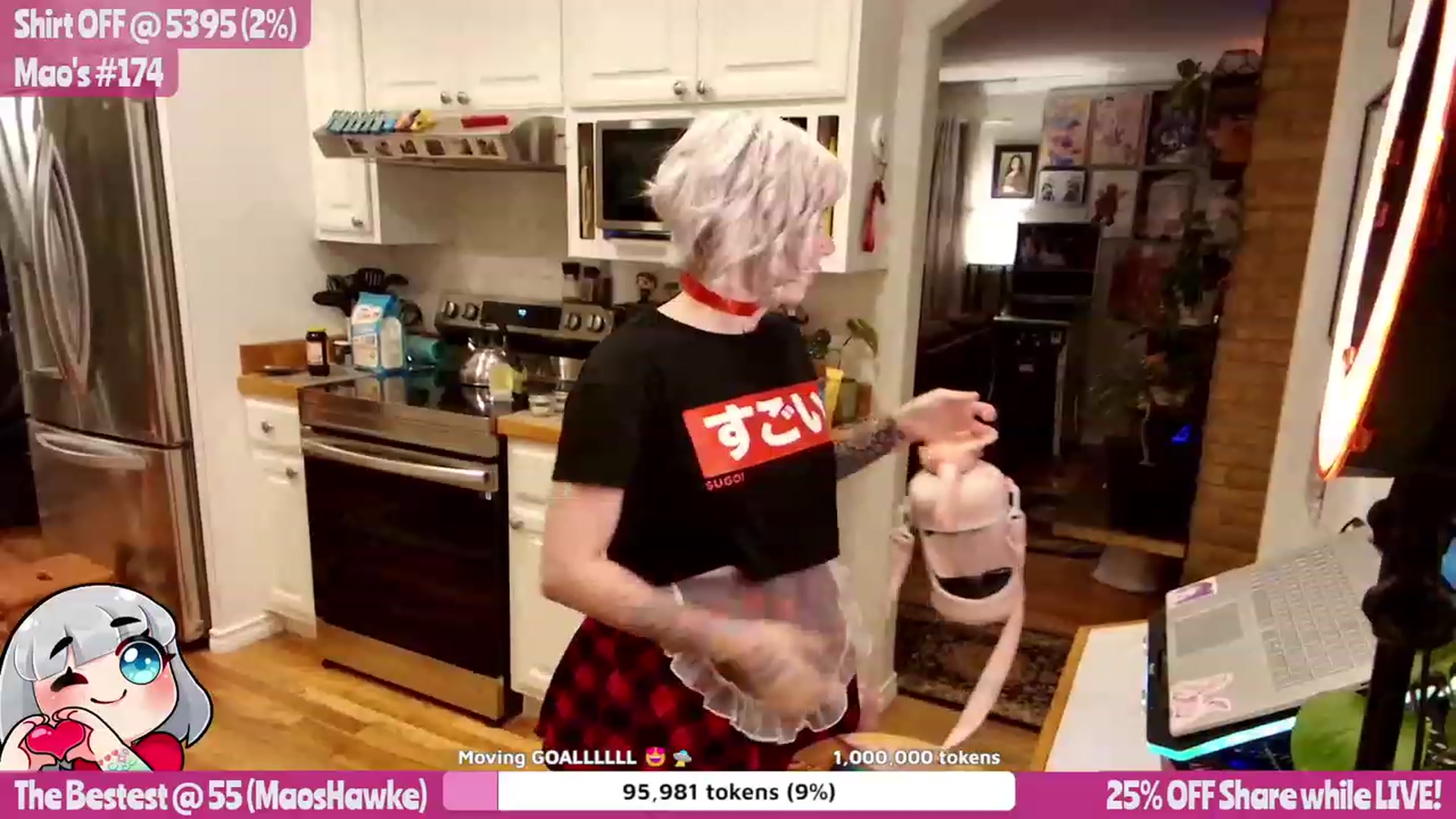 Gallery image thumbnail from MissMao's myfreecams stream on, 02/16/2023, 05:36 image 9 of 20