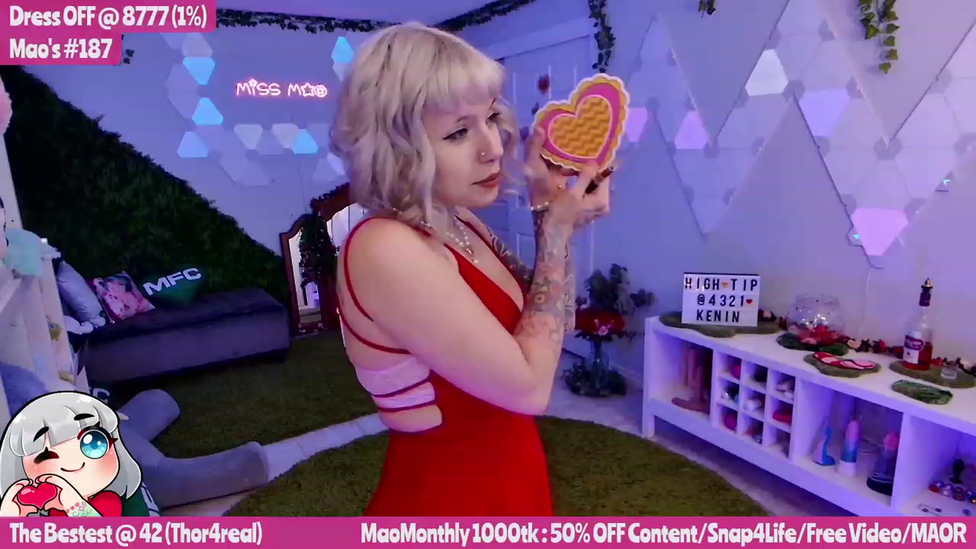 Gallery image thumbnail from MissMao's myfreecams stream on, 02/17/2023, 05:11 image 2 of 20