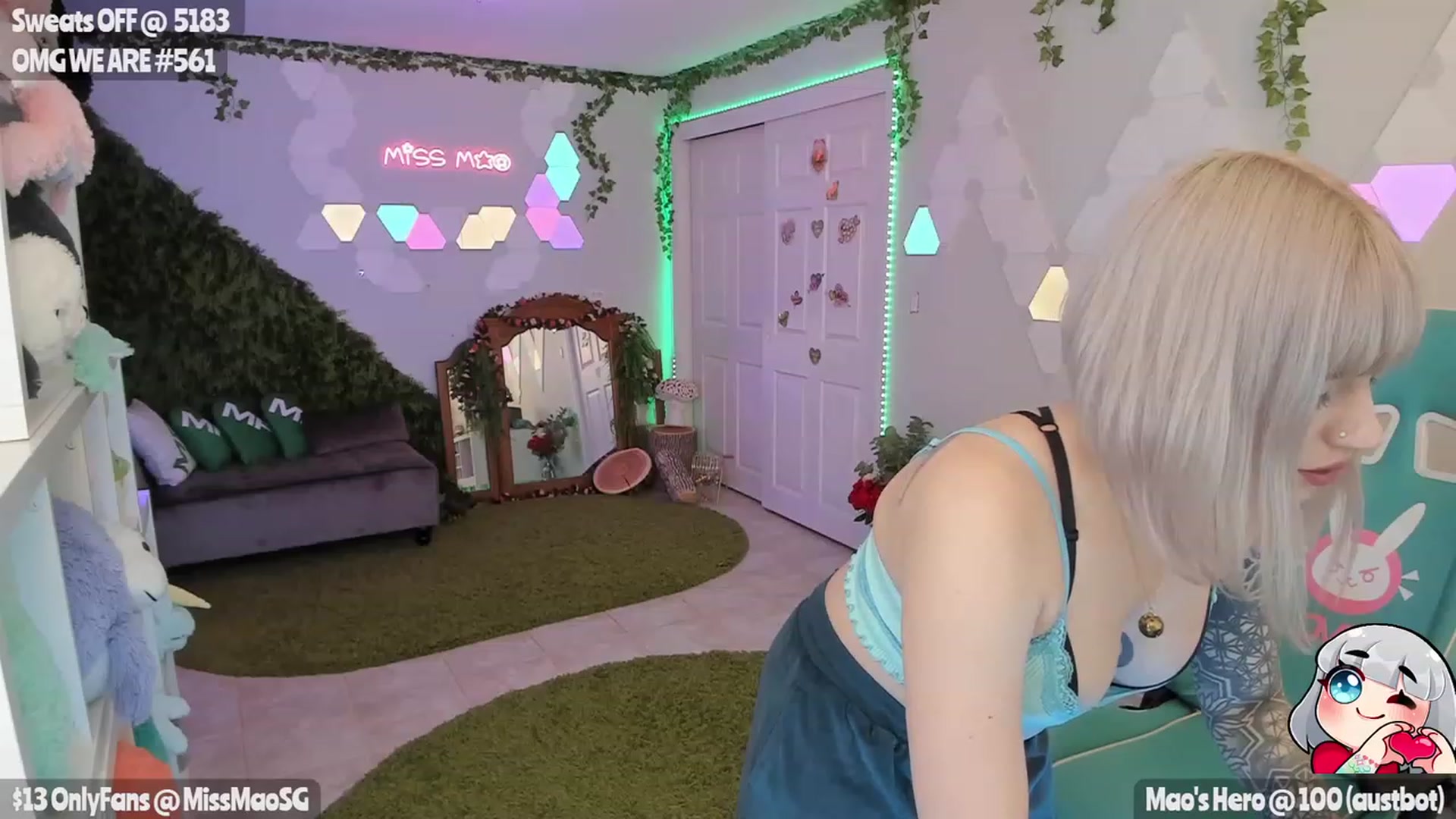 Gallery image thumbnail from MissMao's myfreecams stream on, 03/04/2023, 02:36 image 20 of 20