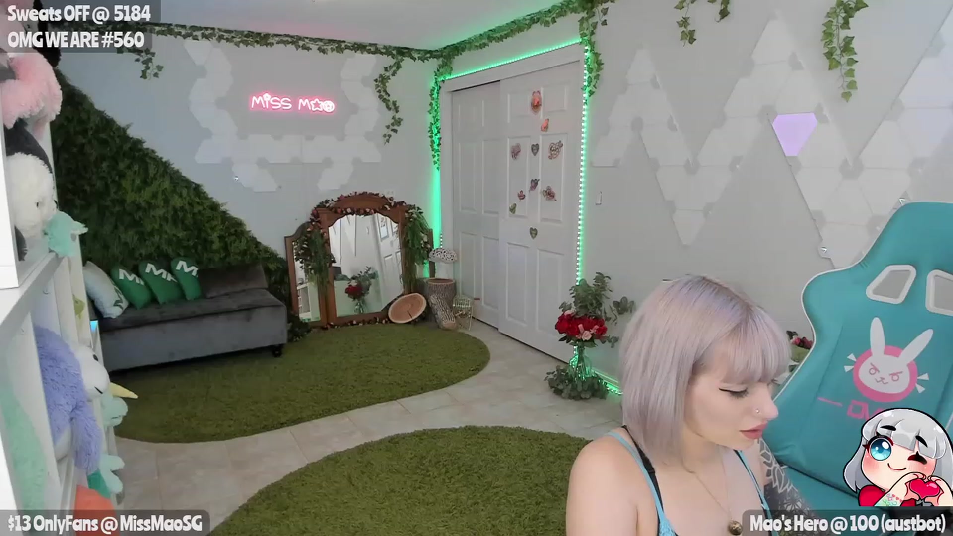 Gallery image thumbnail from MissMao's myfreecams stream on, 03/04/2023, 02:36 image 19 of 20