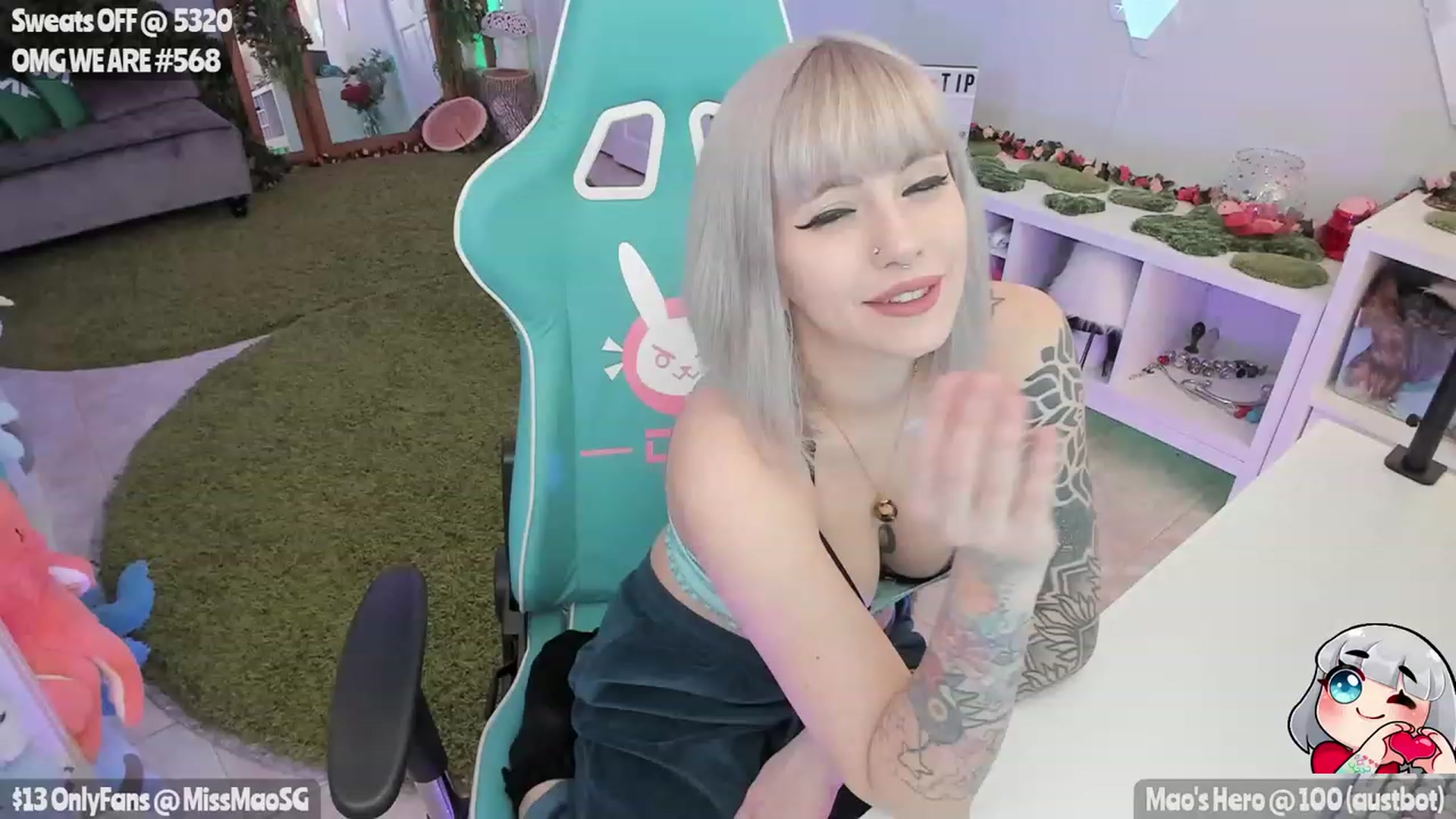 Gallery image thumbnail from MissMao's myfreecams stream on, 03/04/2023, 02:36 image 7 of 20