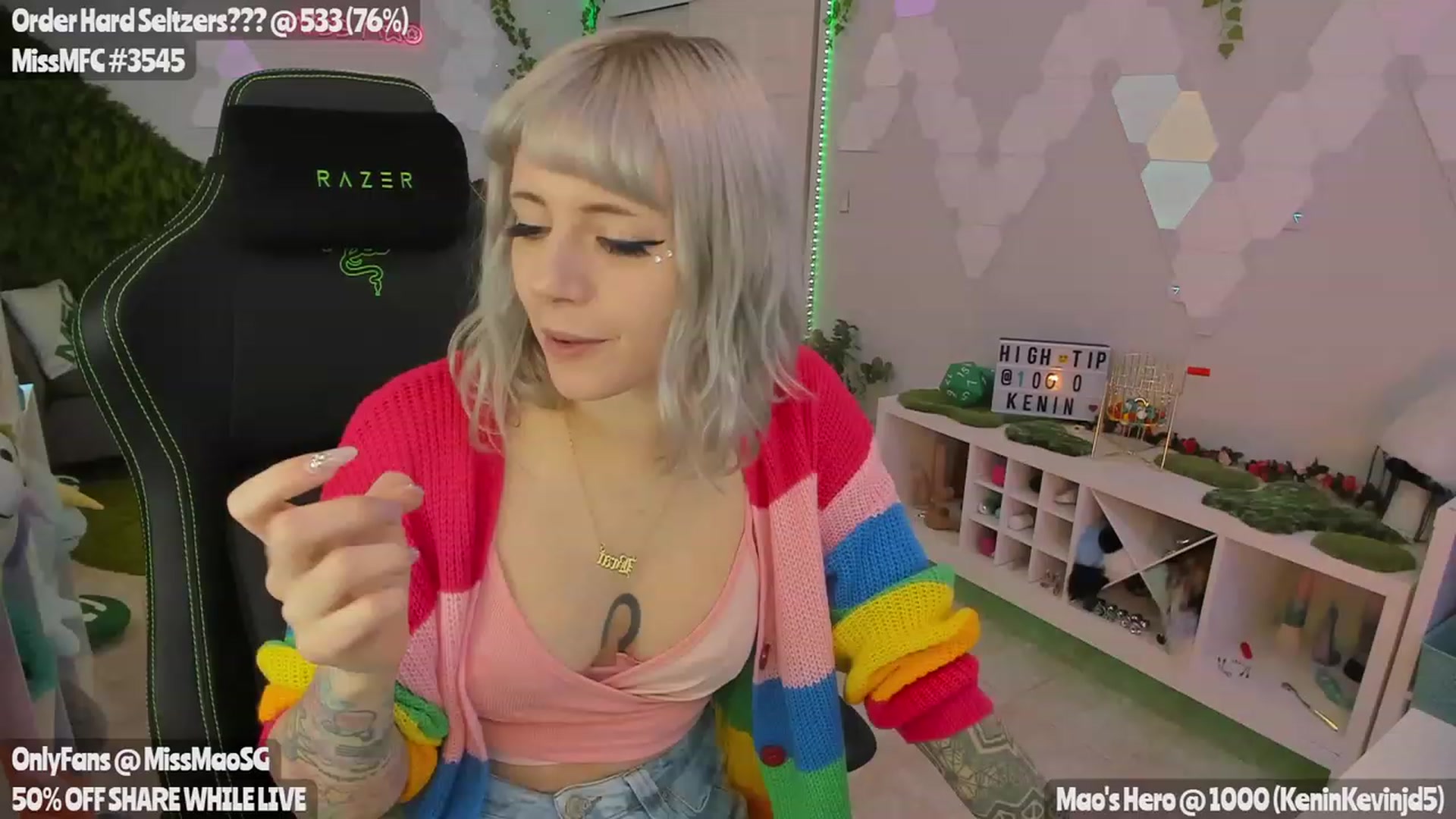 Gallery image thumbnail from MissMao's myfreecams stream on, 04/13/2023, 04:49 image 2 of 20