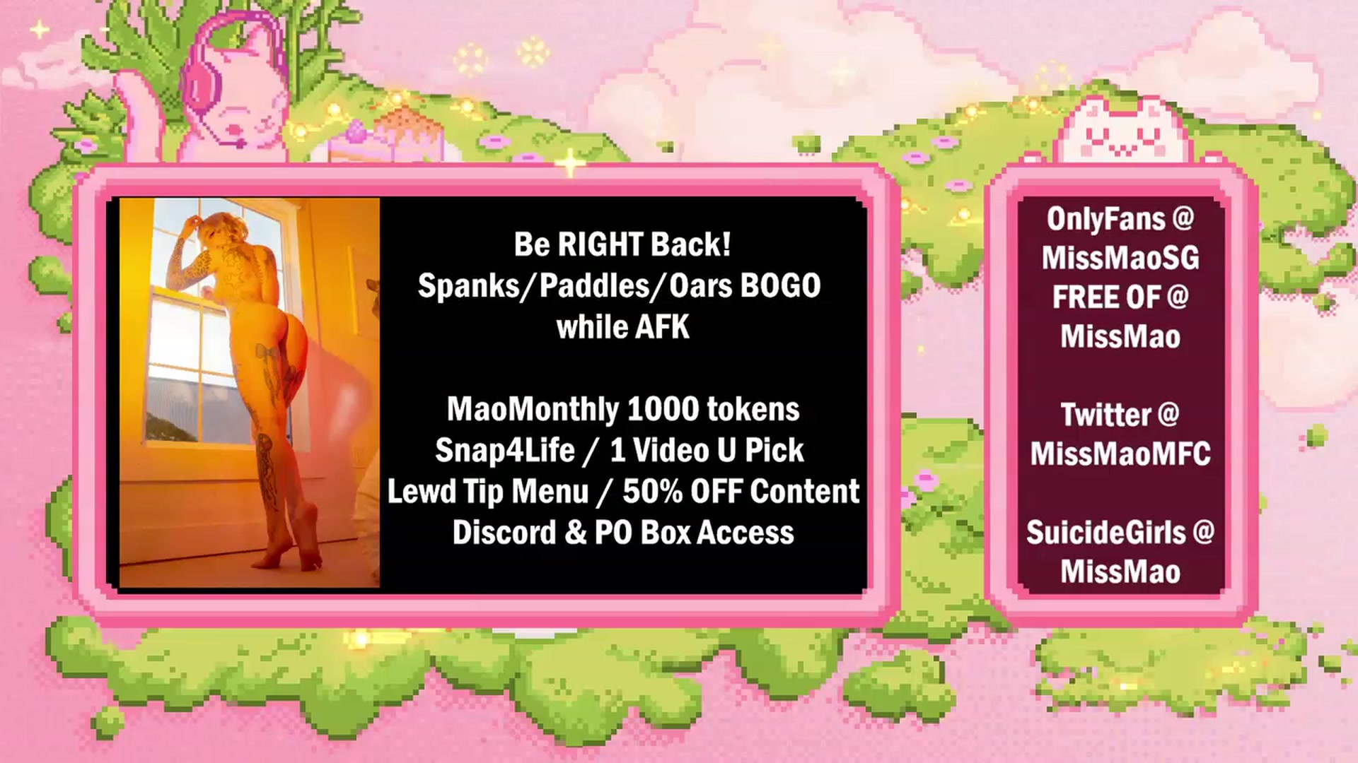 Gallery image thumbnail from MissMao's myfreecams stream on, 04/15/2023, 05:54 image 8 of 20