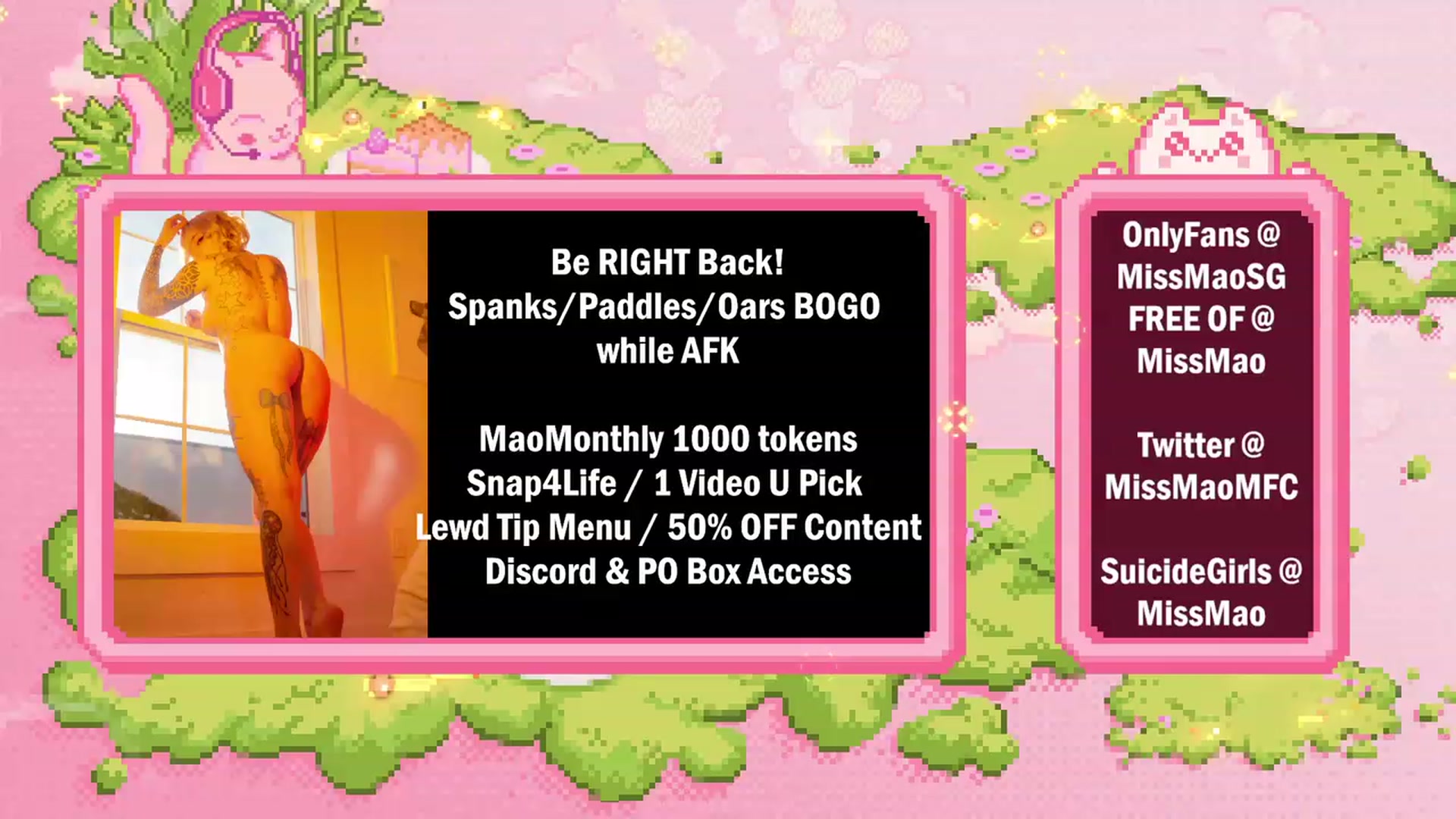 Gallery image thumbnail from MissMao's myfreecams stream on, 04/22/2023, 05:08 image 16 of 20
