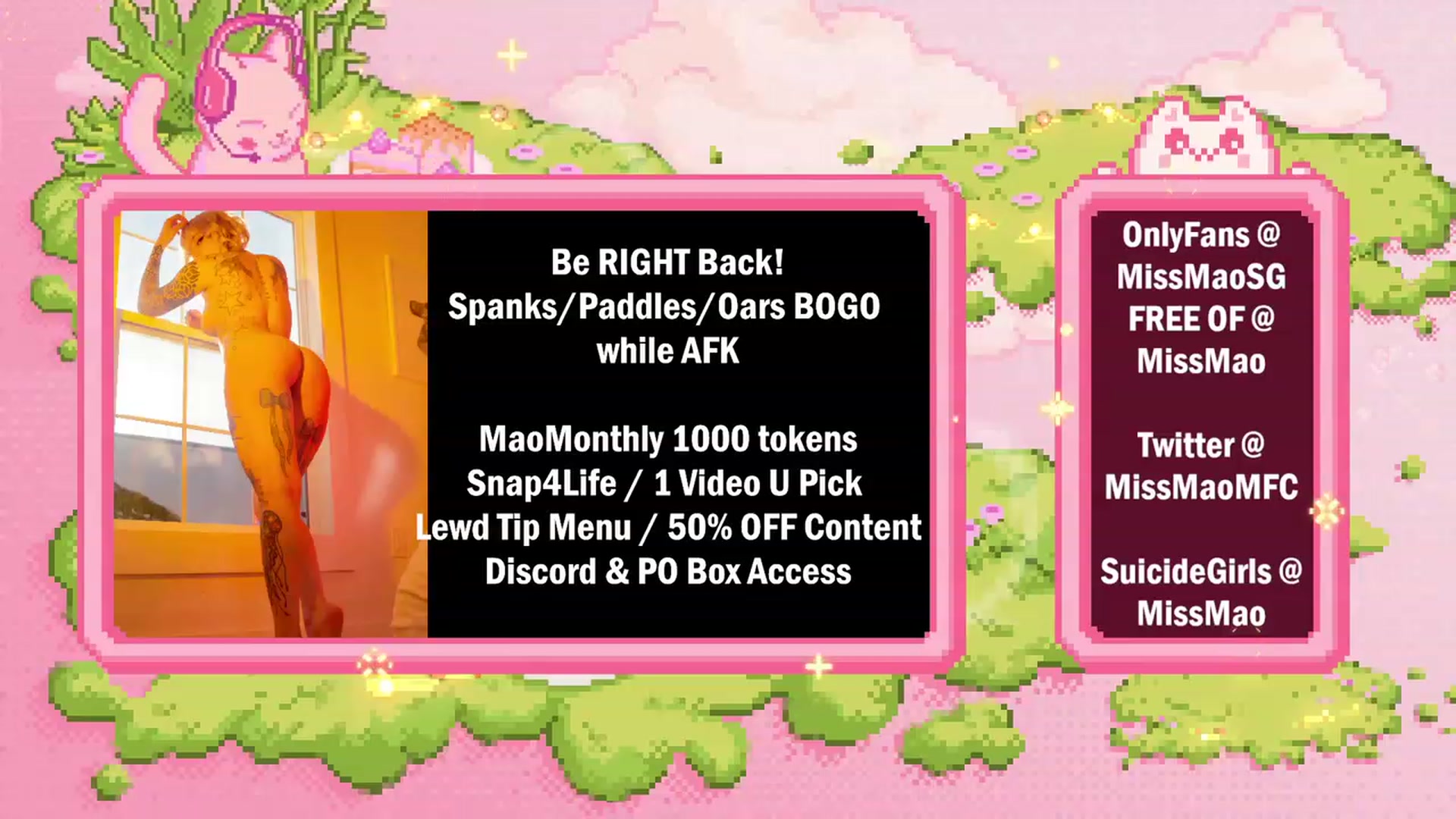 Gallery image thumbnail from MissMao's myfreecams stream on, 04/27/2023, 04:11 image 20 of 20