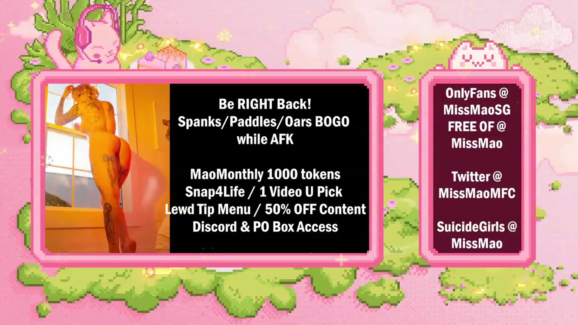 Gallery image thumbnail from MissMao's myfreecams stream on, 06/16/2023, 03:56 image 20 of 20