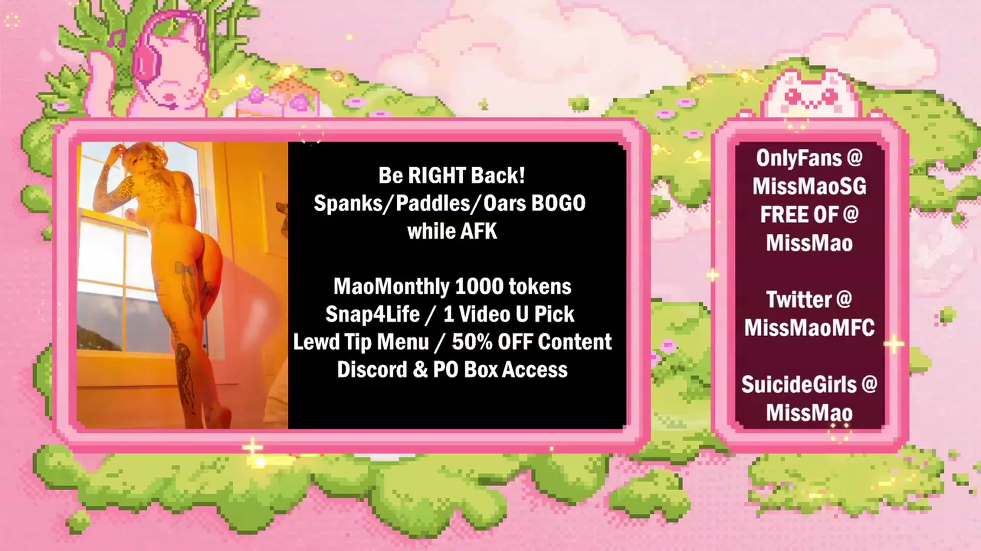 Gallery image thumbnail from MissMao's myfreecams stream on, 06/17/2023, 05:59 image 12 of 20