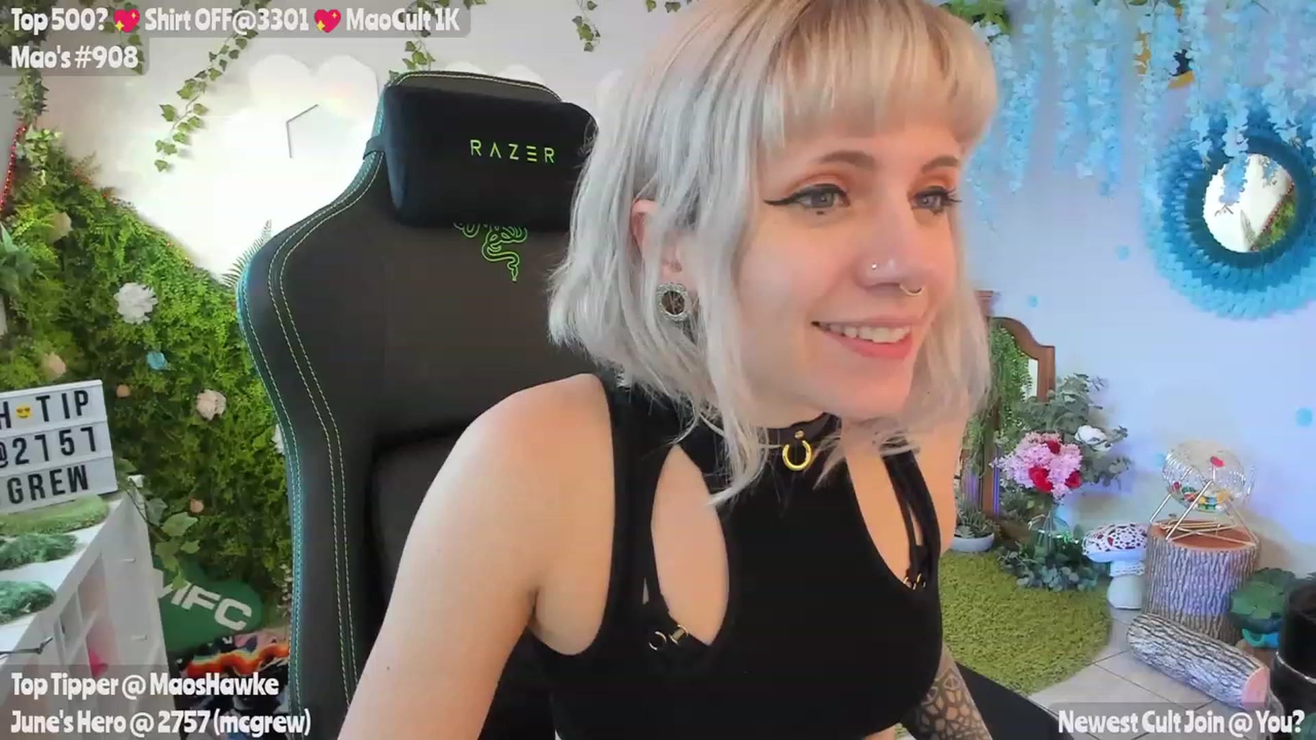 Gallery image thumbnail from MissMao's myfreecams stream on, 06/21/2023, 05:19 image 2 of 20