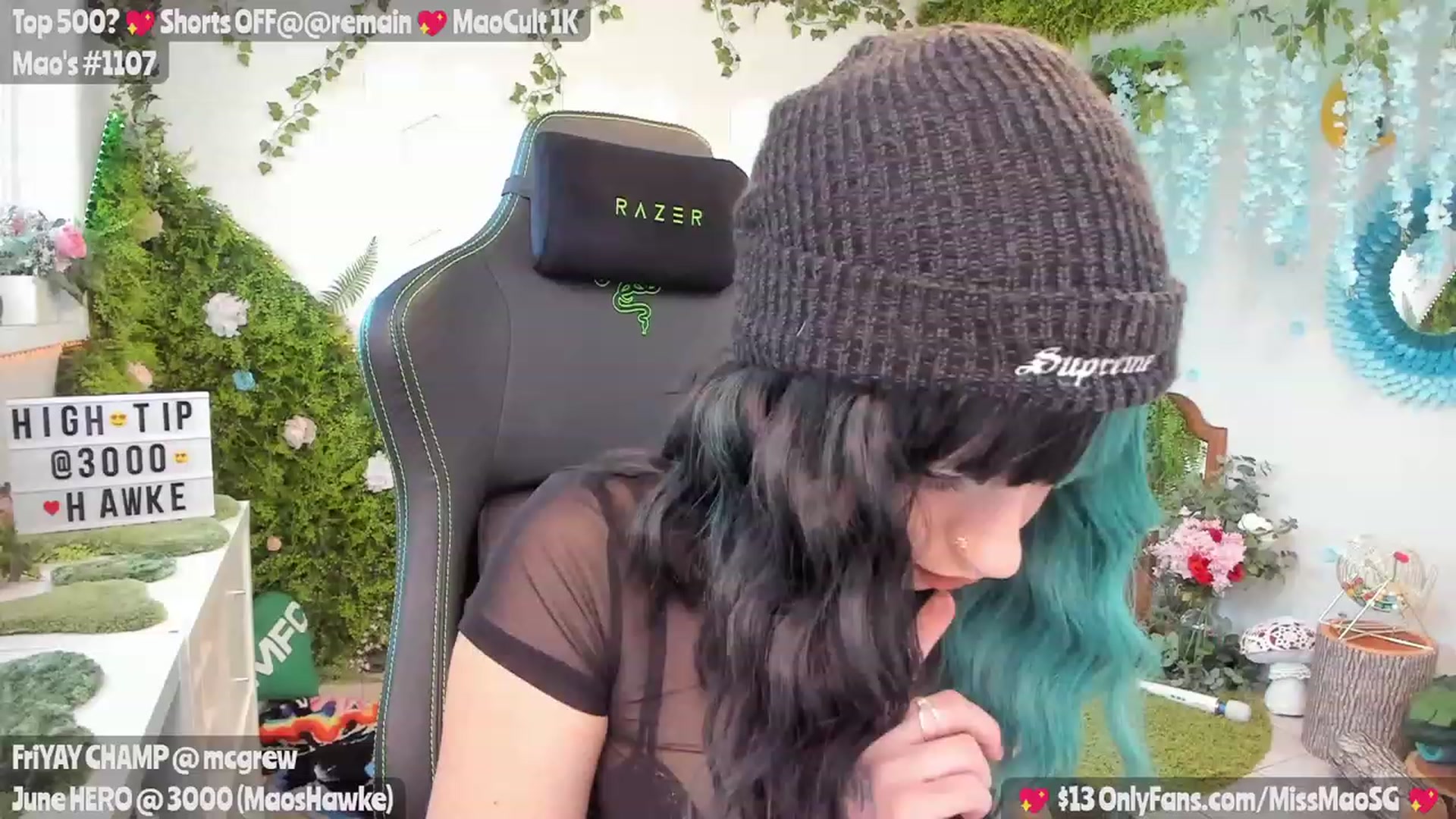 Gallery image thumbnail from MissMao's myfreecams stream on, 07/01/2023, 05:10 image 4 of 20