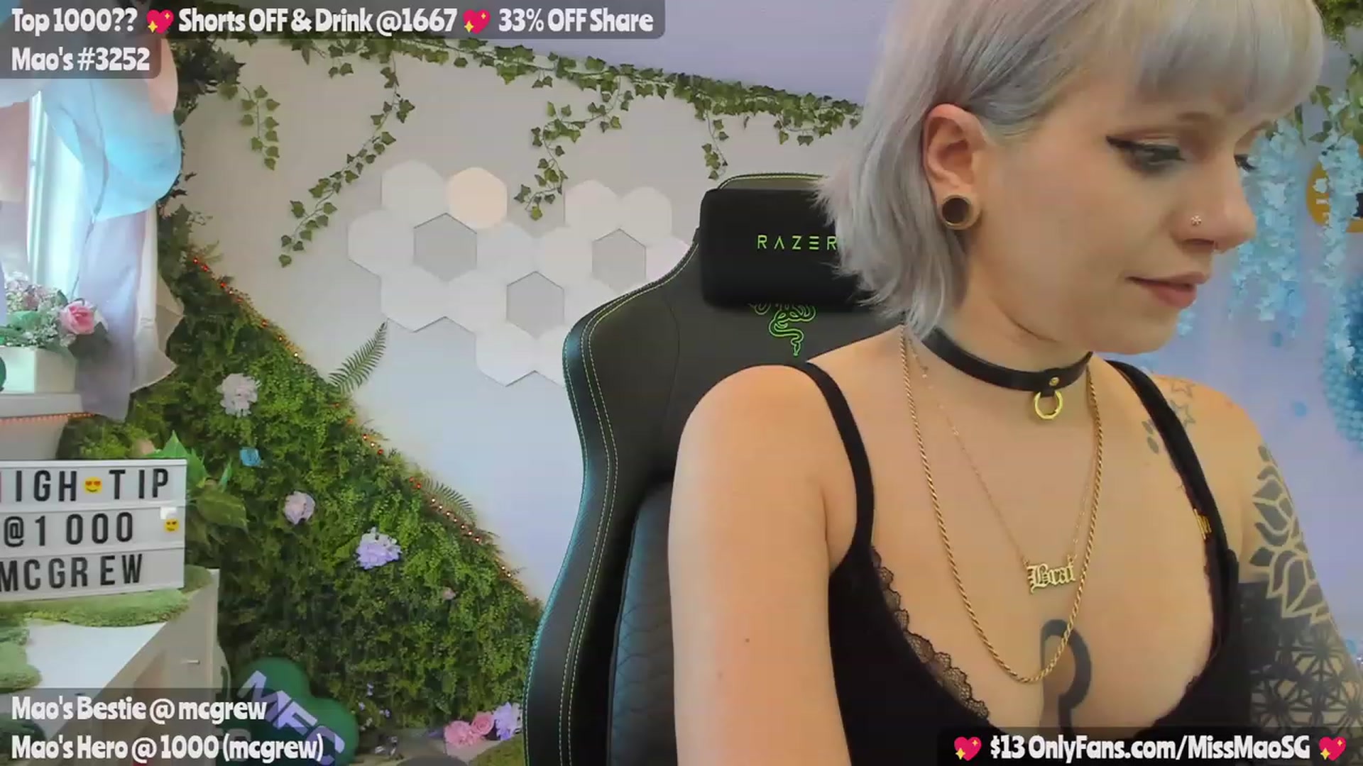 Gallery image thumbnail from MissMao's myfreecams stream on, 07/07/2023, 02:44 image 9 of 20