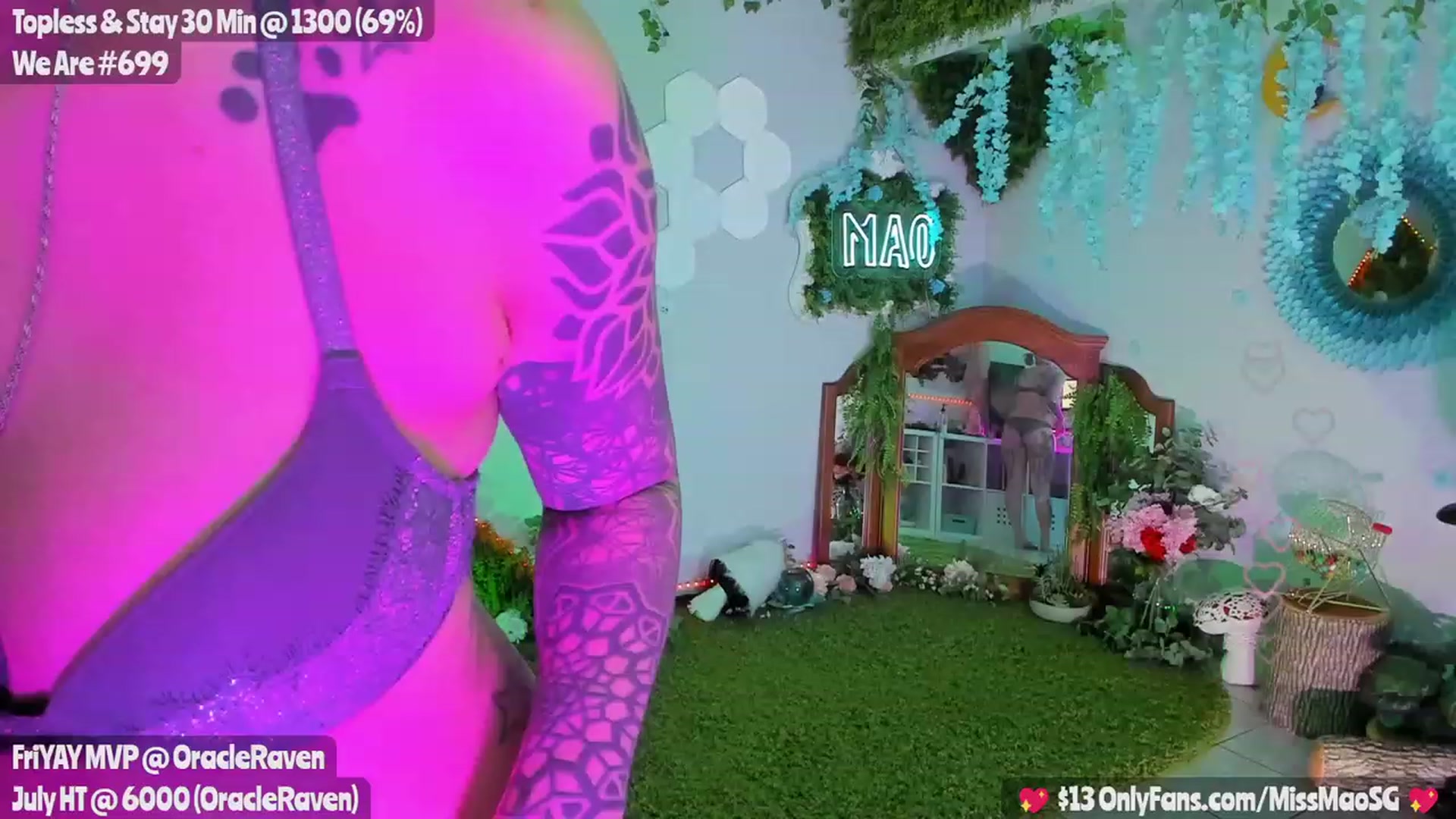 Gallery image thumbnail from MissMao's myfreecams stream on, 07/08/2023, 07:36 image 18 of 20