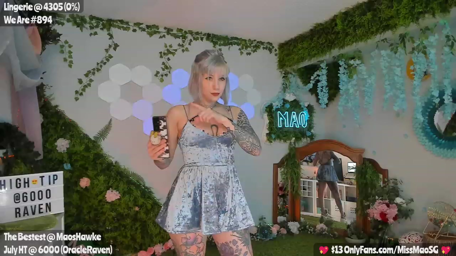 Gallery image thumbnail from MissMao's myfreecams stream on, 07/12/2023, 05:47 image 5 of 20
