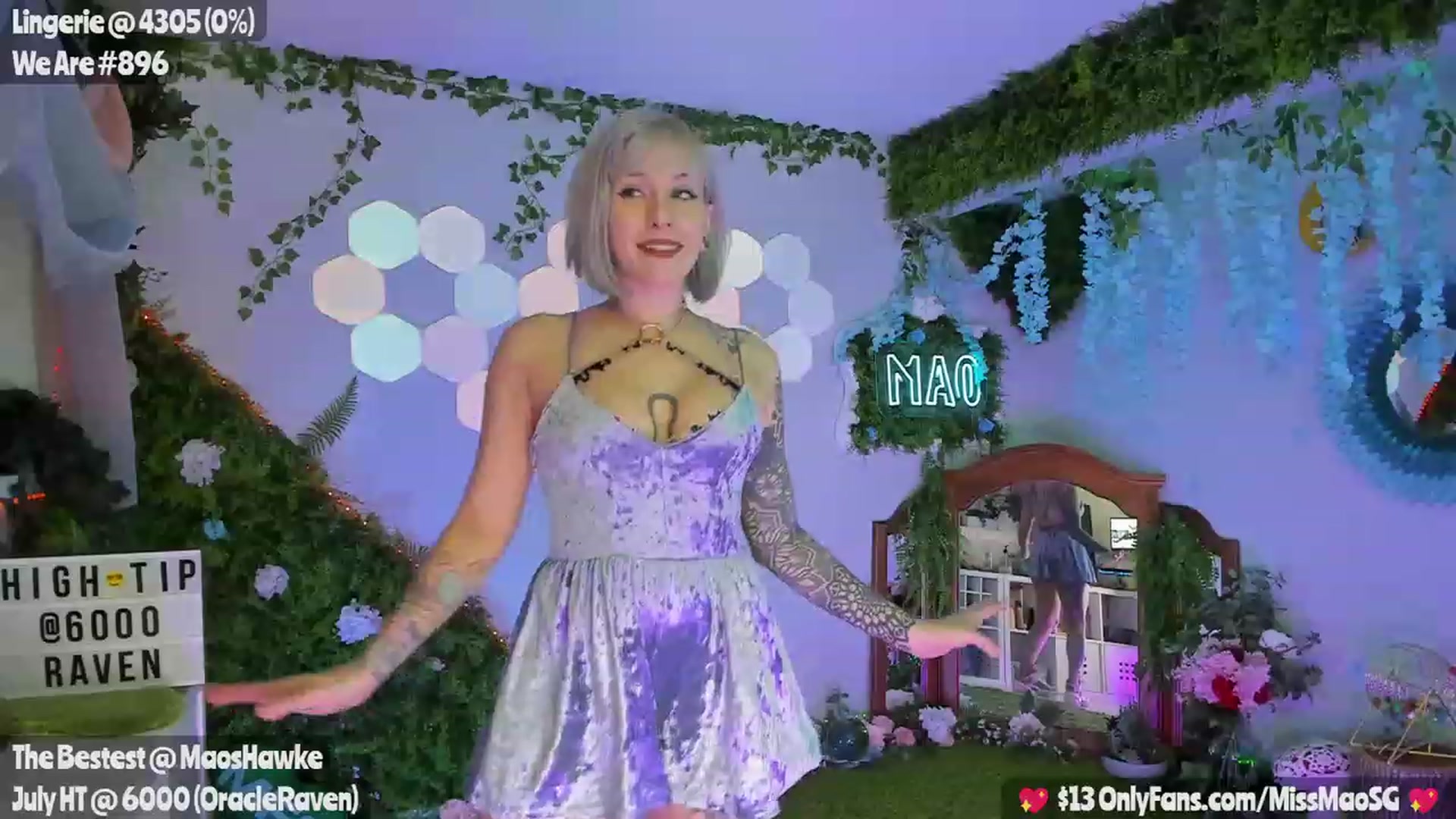 Gallery image thumbnail from MissMao's myfreecams stream on, 07/12/2023, 05:47 image 6 of 20