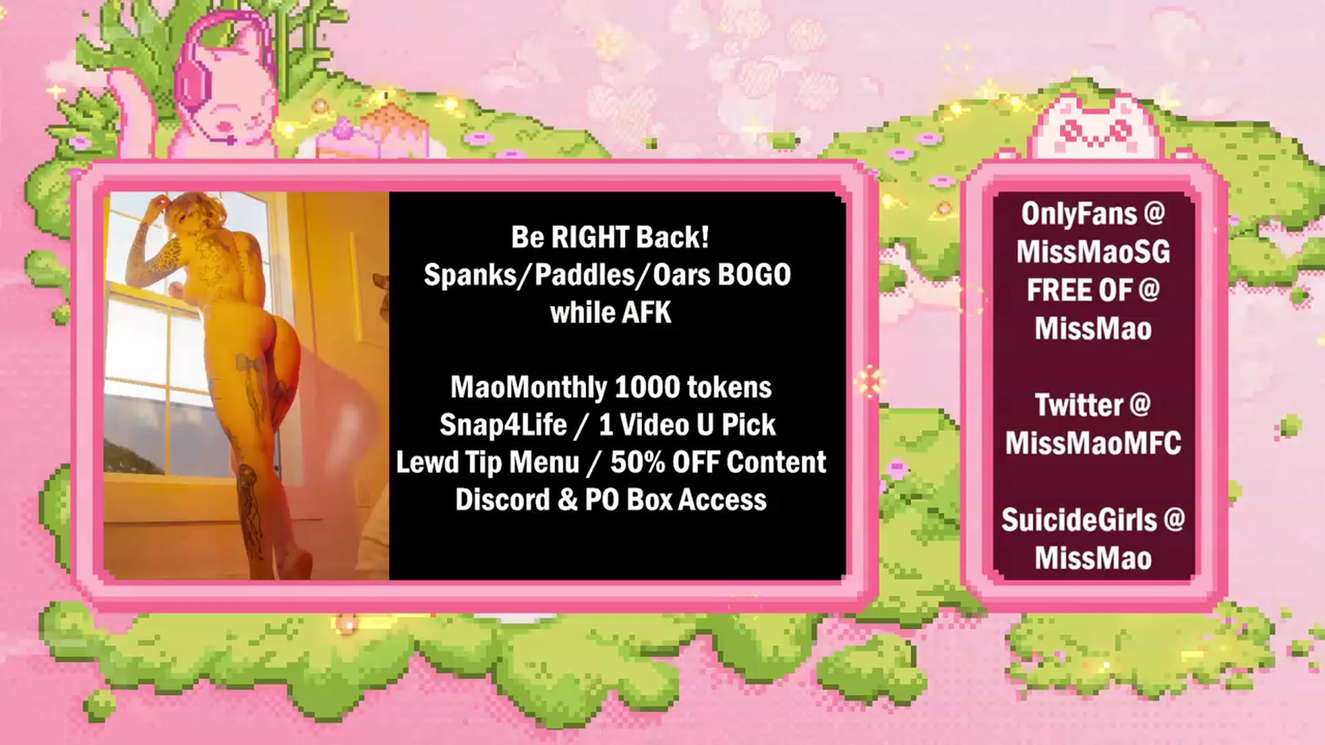Gallery image thumbnail from MissMao's myfreecams stream on, 07/14/2023, 03:52 image 1 of 20