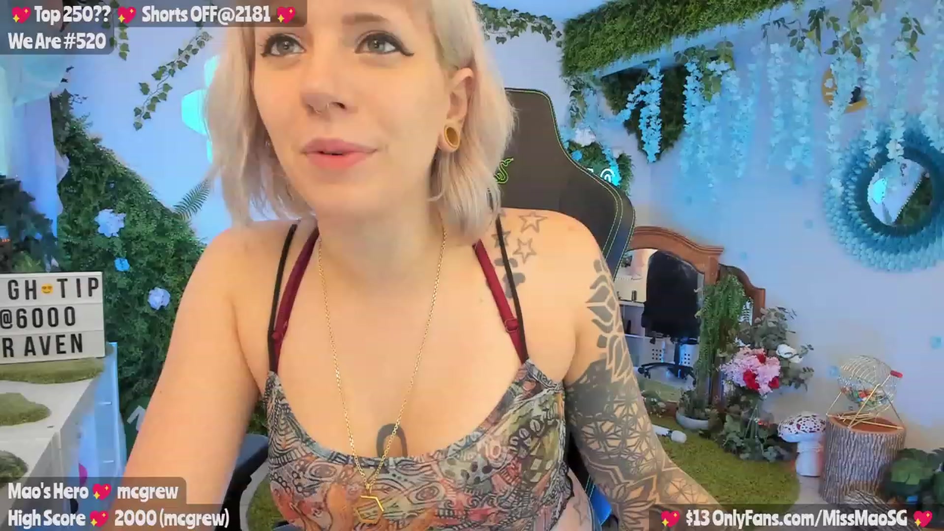 Gallery image thumbnail from MissMao's myfreecams stream on, 07/14/2023, 03:52 image 20 of 20