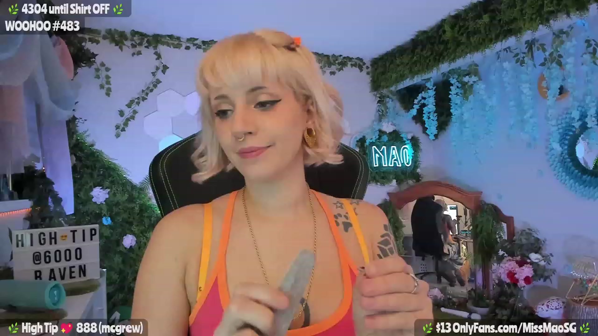 Gallery image thumbnail from MissMao's myfreecams stream on, 07/22/2023, 05:25 image 16 of 20