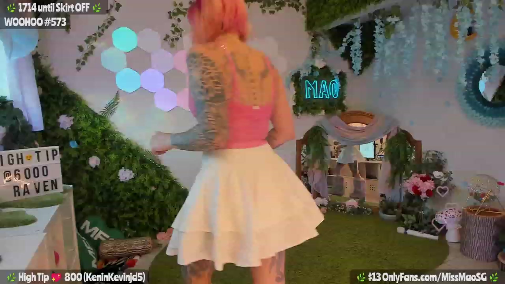 Gallery image thumbnail from MissMao's myfreecams stream on, 07/29/2023, 03:00 image 15 of 20