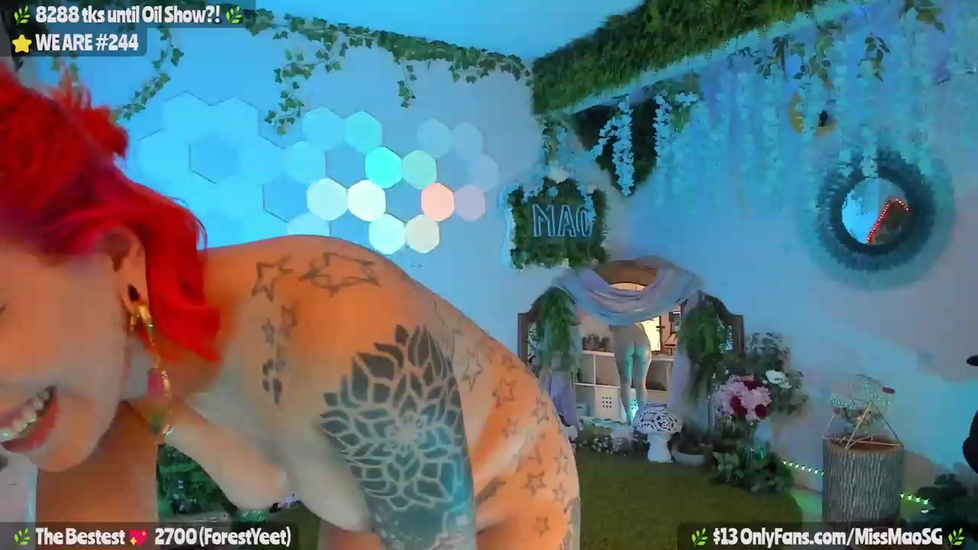 Gallery image thumbnail from MissMao's myfreecams stream on, 08/05/2023, 07:39 image 8 of 20