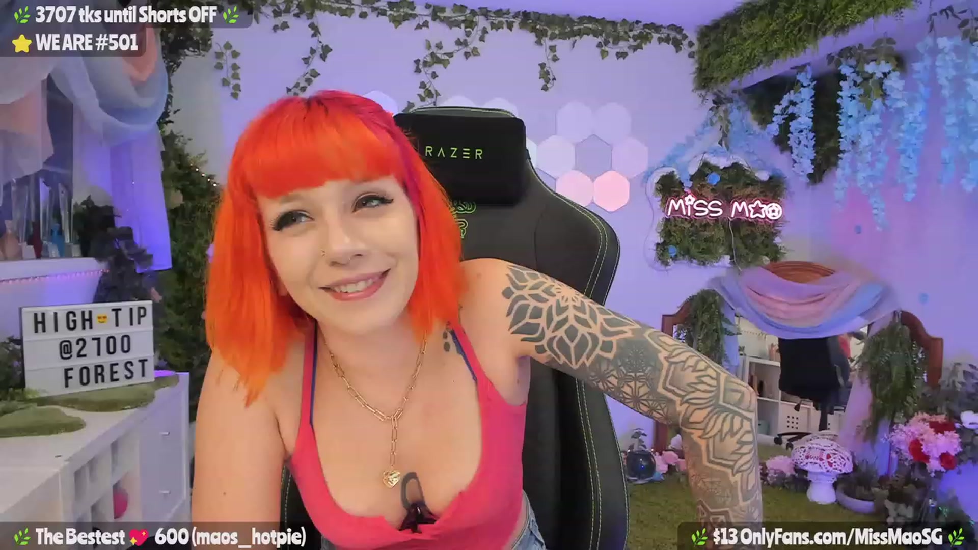 Gallery image thumbnail from MissMao's myfreecams stream on, 08/08/2023, 04:11 image 13 of 20