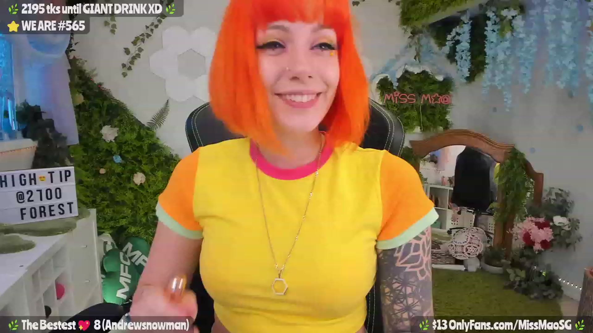Gallery image thumbnail from MissMao's myfreecams stream on, 08/09/2023, 03:42 image 13 of 20