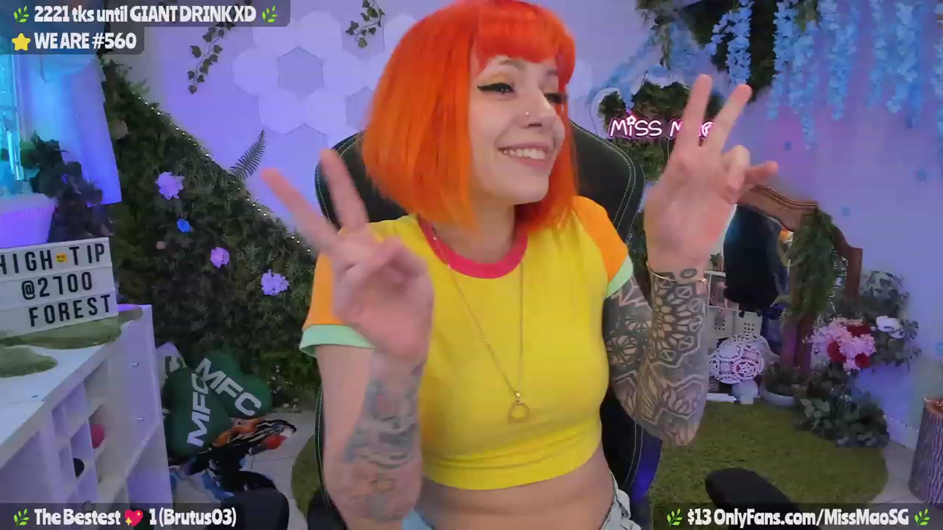 Gallery image thumbnail from MissMao's myfreecams stream on, 08/09/2023, 03:42 image 1 of 20