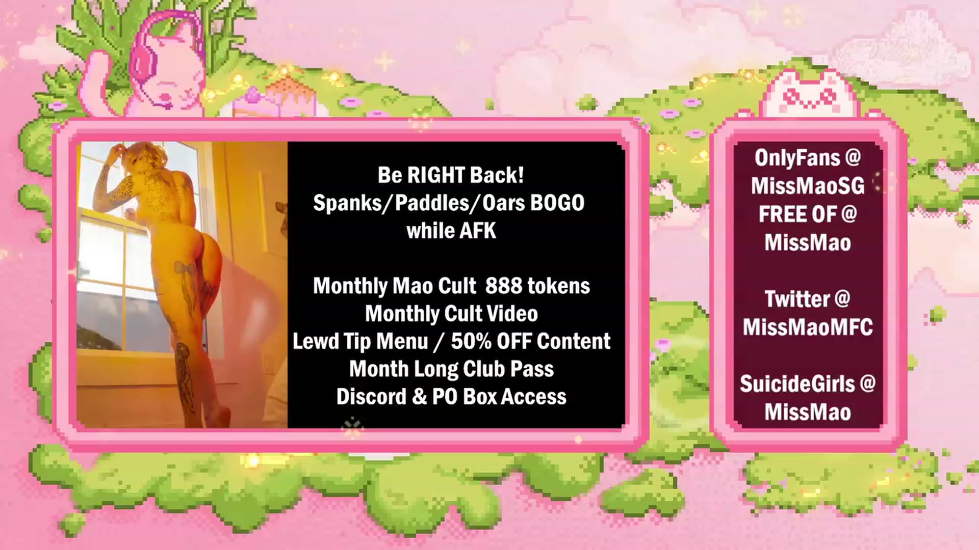 Gallery image thumbnail from MissMao's myfreecams stream on, 08/09/2023, 03:42 image 16 of 20
