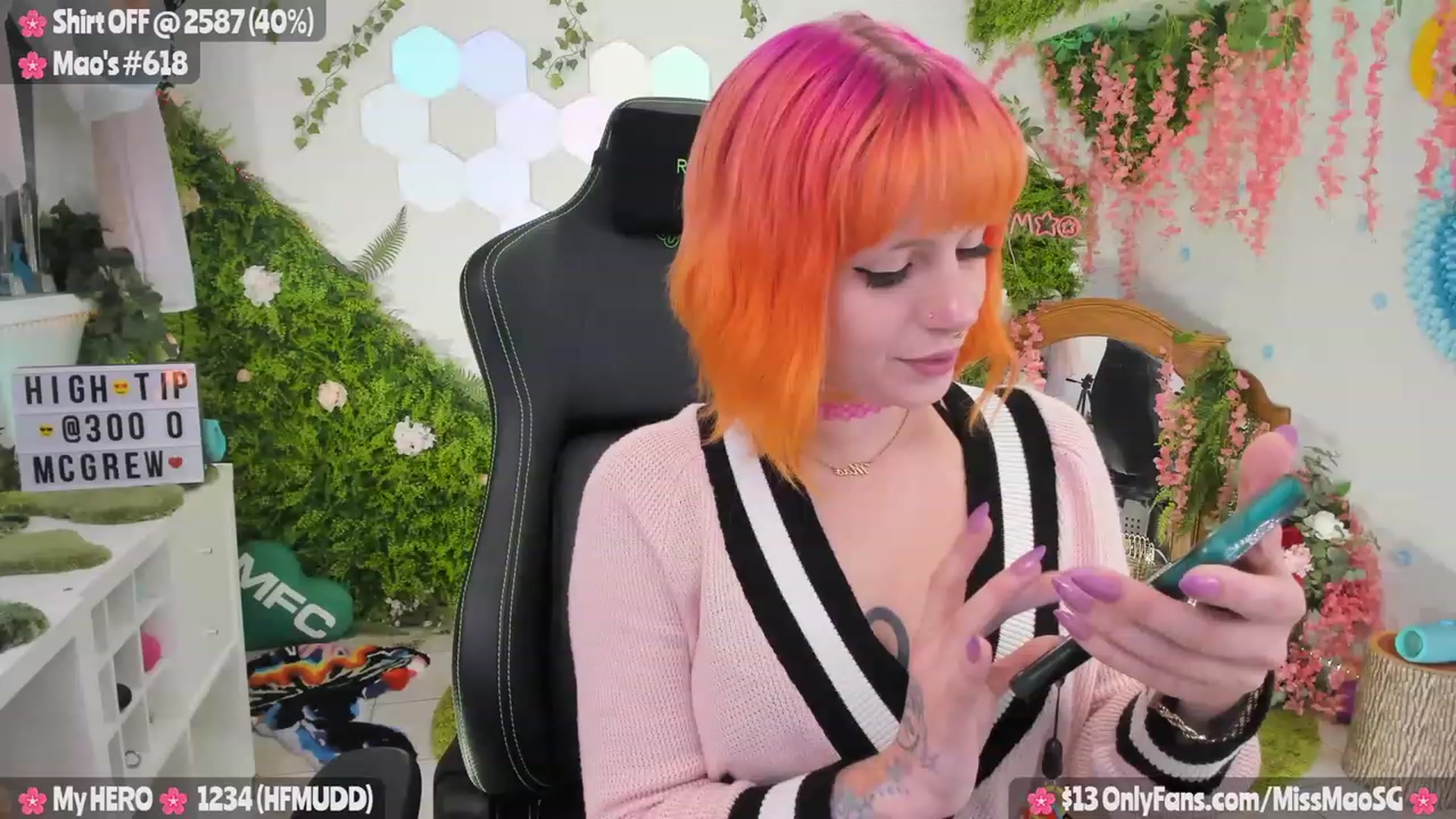 Gallery image thumbnail from MissMao's myfreecams stream on, 09/06/2023, 04:52 image 14 of 20