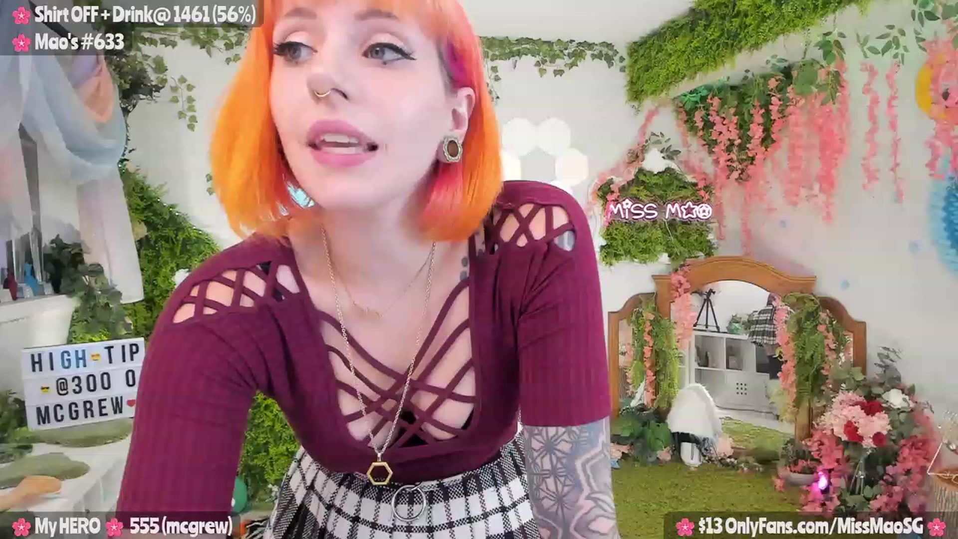 Gallery image thumbnail from MissMao's myfreecams stream on, 09/07/2023, 05:06 image 5 of 20