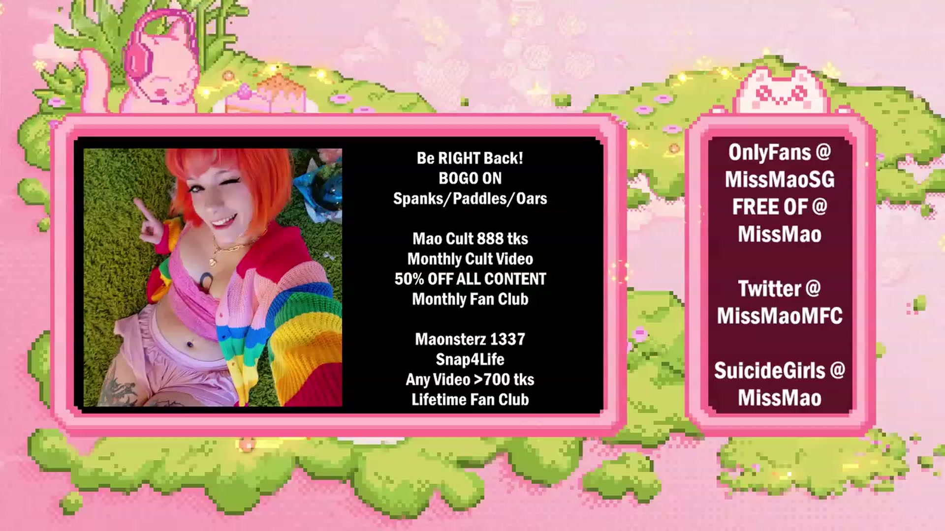 Gallery image thumbnail from MissMao's myfreecams stream on, 09/08/2023, 05:26 image 8 of 20
