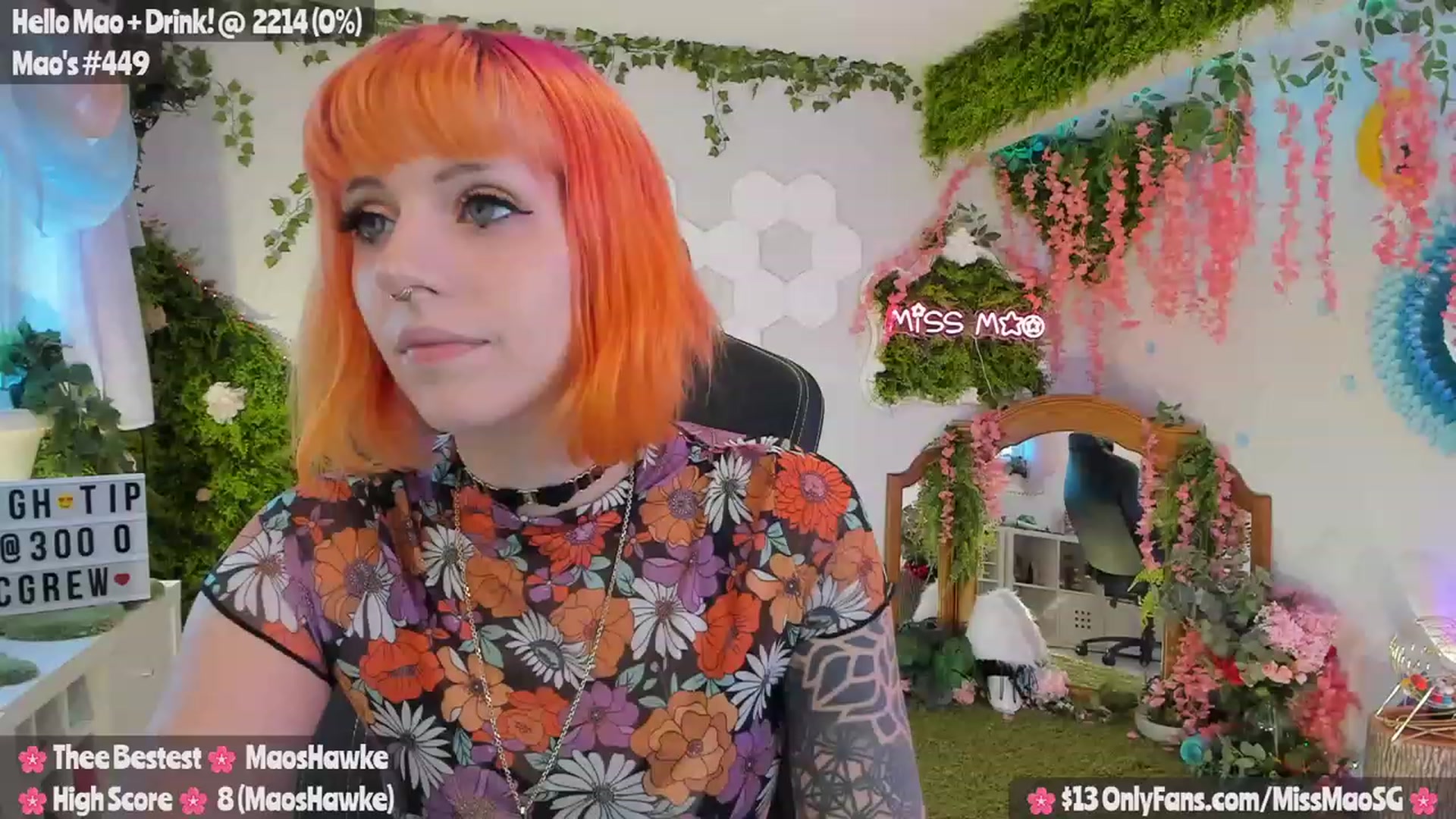 Gallery image thumbnail from MissMao's myfreecams stream on, 09/09/2023, 01:58 image 6 of 20