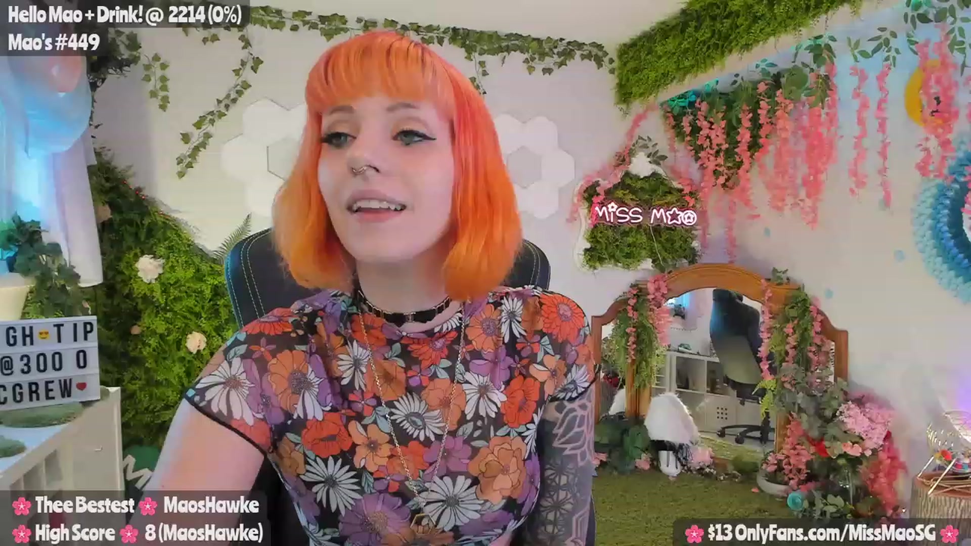 Gallery image thumbnail from MissMao's myfreecams stream on, 09/09/2023, 01:58 image 8 of 20