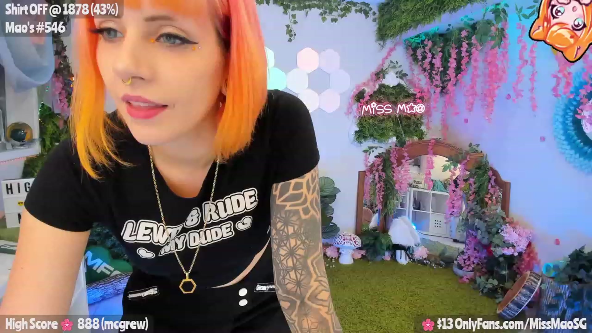 Gallery image thumbnail from MissMao's myfreecams stream on, 09/13/2023, 02:54 image 20 of 20
