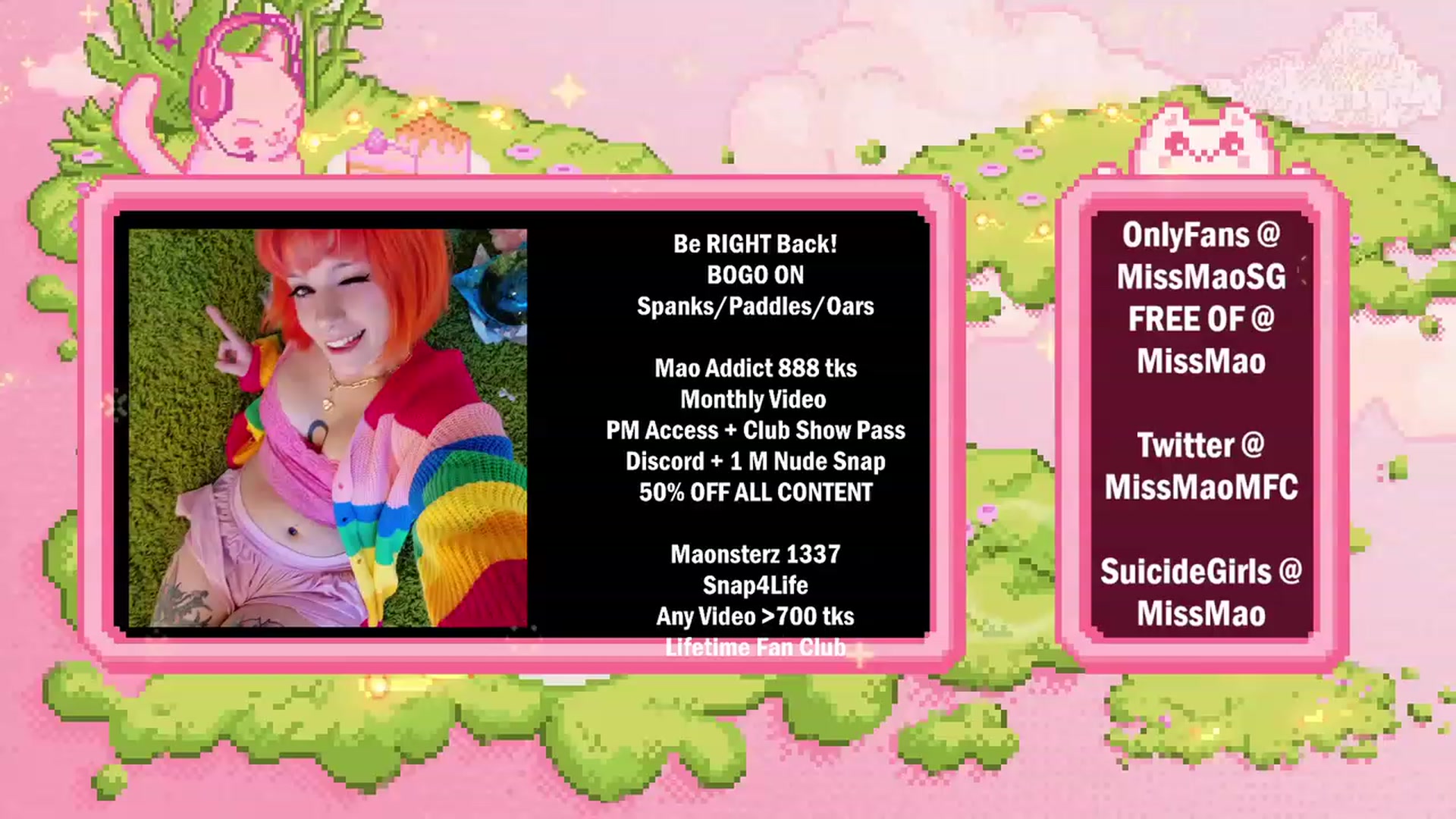 Gallery image thumbnail from MissMao's myfreecams stream on, 09/13/2023, 02:54 image 16 of 20