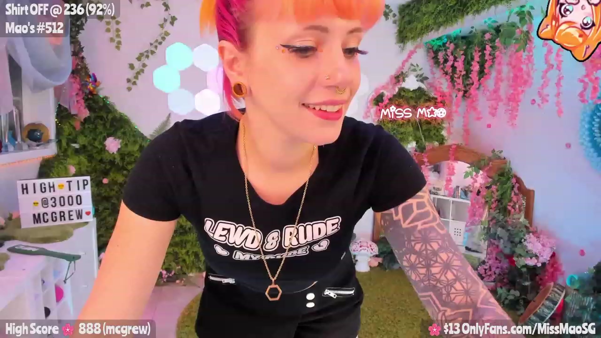 Gallery image thumbnail from MissMao's myfreecams stream on, 09/13/2023, 05:06 image 4 of 20