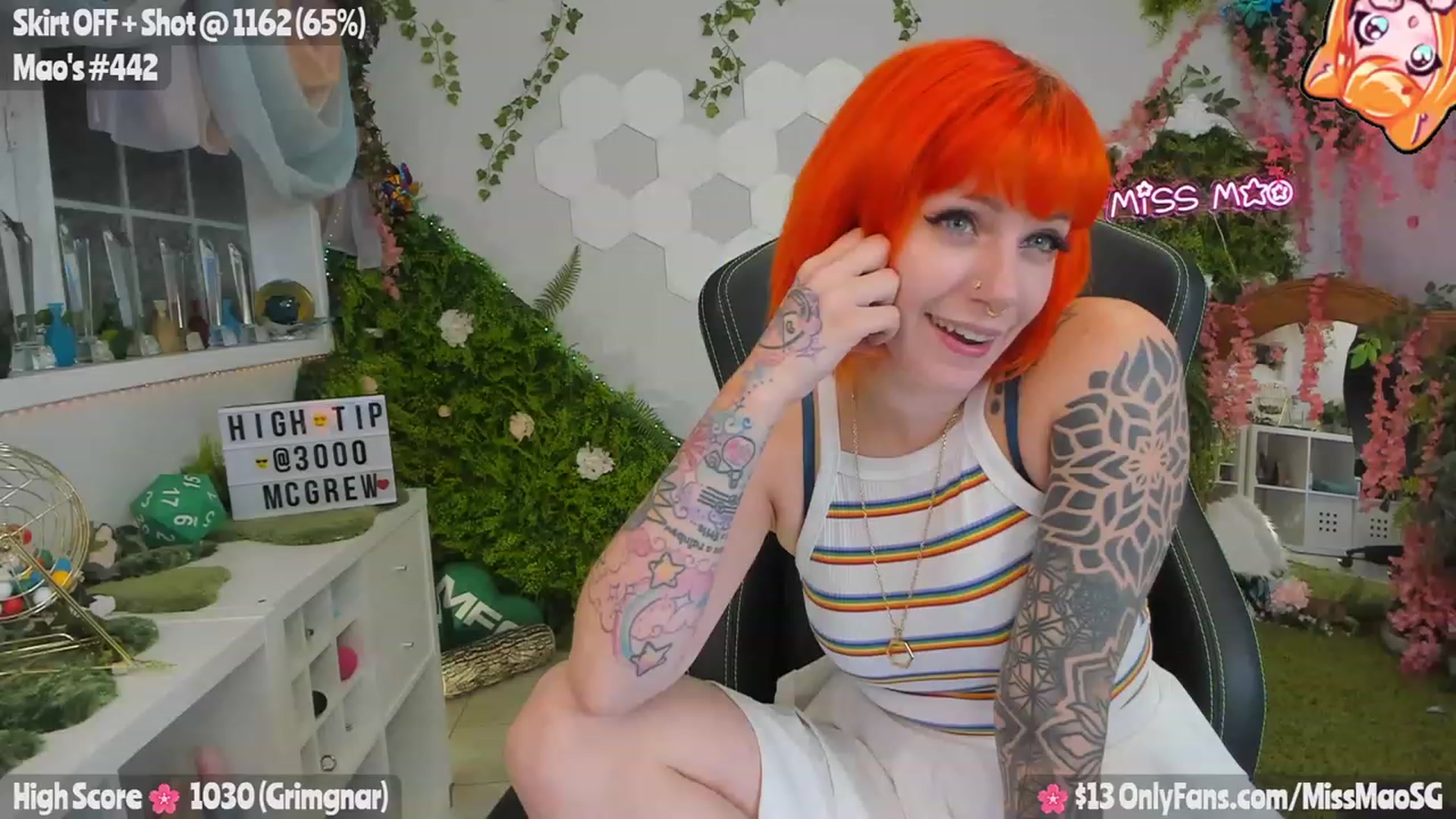 Gallery image thumbnail from MissMao's myfreecams stream on, 09/14/2023, 04:24 image 20 of 20