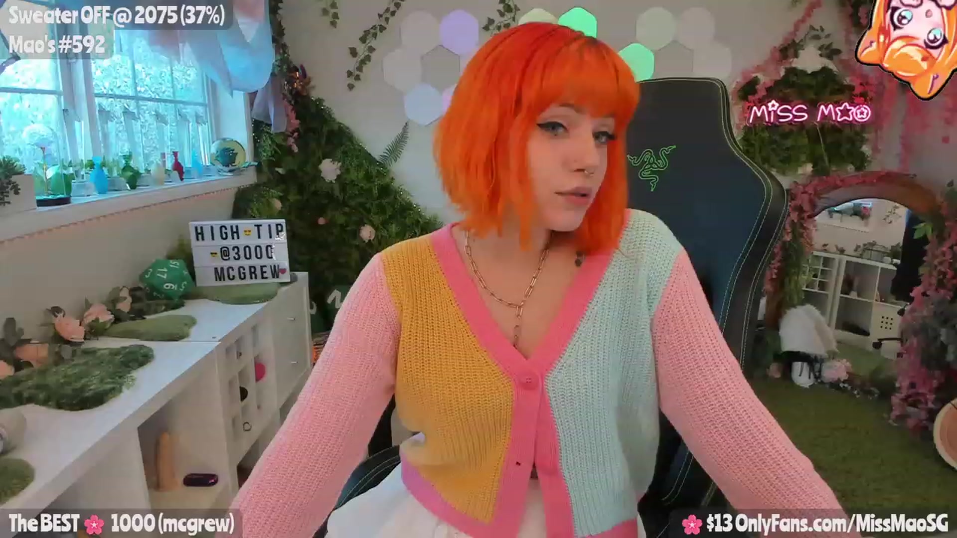 Gallery image thumbnail from MissMao's myfreecams stream on, 09/19/2023, 07:18 image 8 of 20