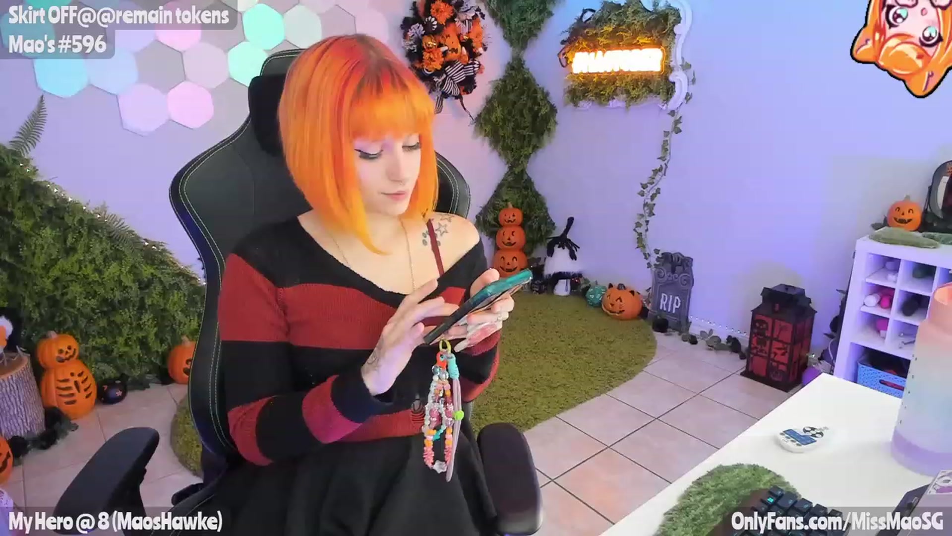 Gallery image thumbnail from MissMao's myfreecams stream on, 09/27/2023, 05:05 image 2 of 20