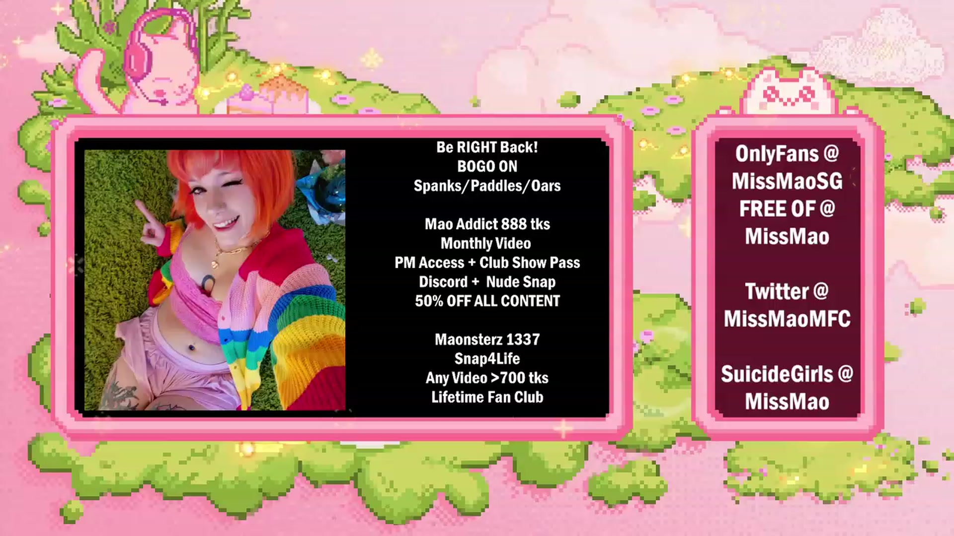Gallery image thumbnail from MissMao's myfreecams stream on, 09/29/2023, 04:36 image 18 of 20