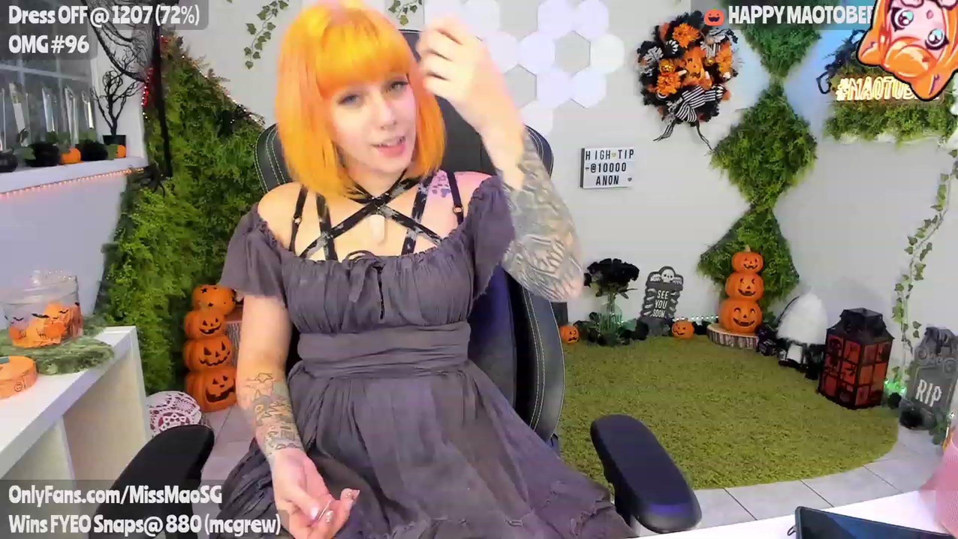 Gallery image thumbnail from MissMao's myfreecams stream on, 10/04/2023, 04:24 image 20 of 20
