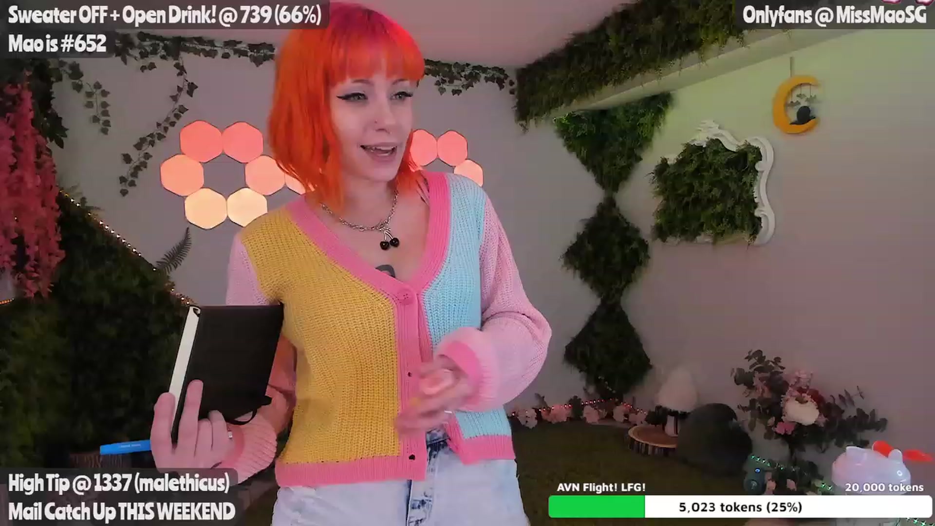 Gallery image thumbnail from MissMao's myfreecams stream on, 11/16/2023, 05:55 image 1 of 20